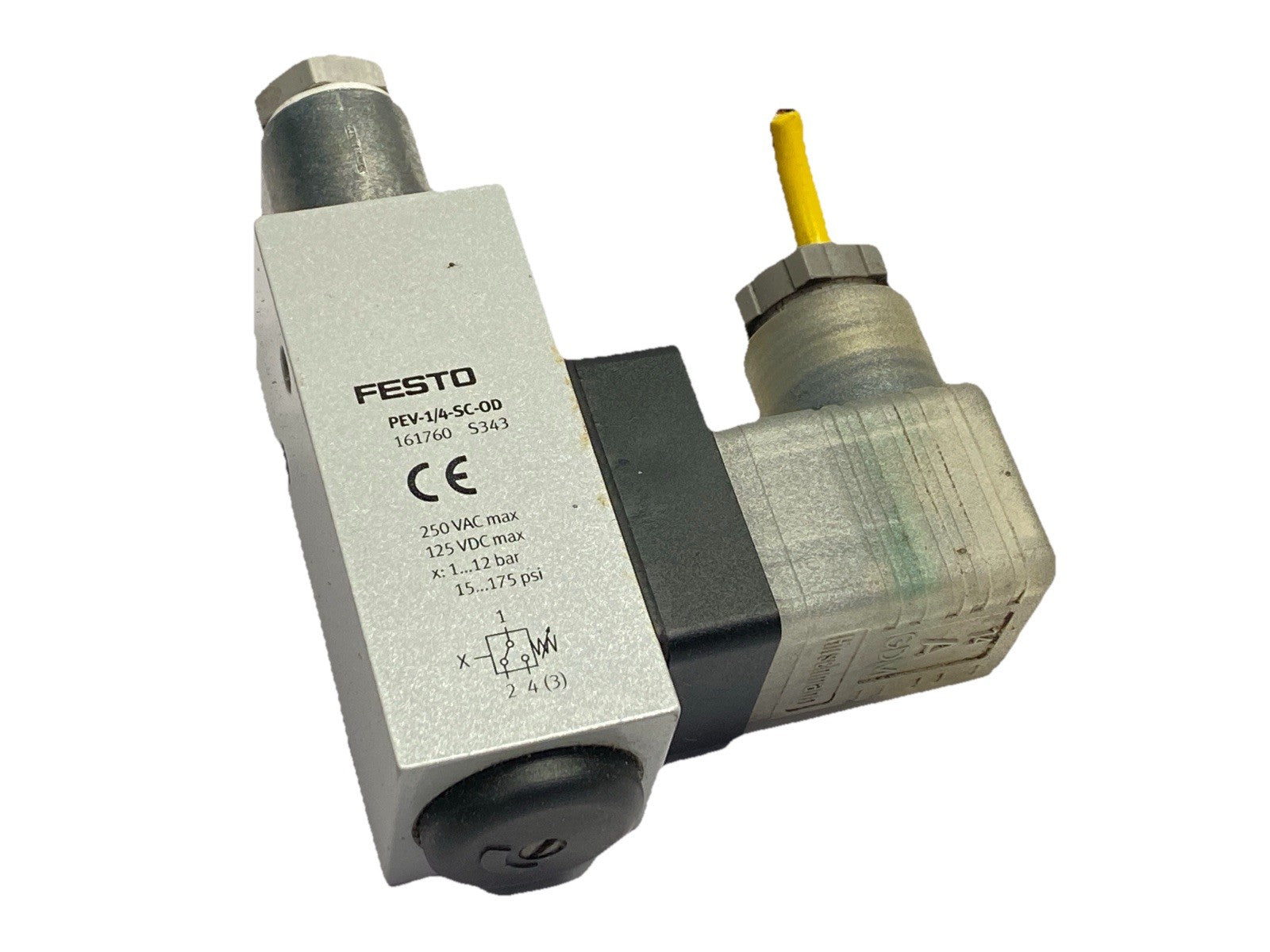 Festo PEV-1/4-SC-OD Pneumatic Pressure Switch 161760 - Maverick Industrial Sales