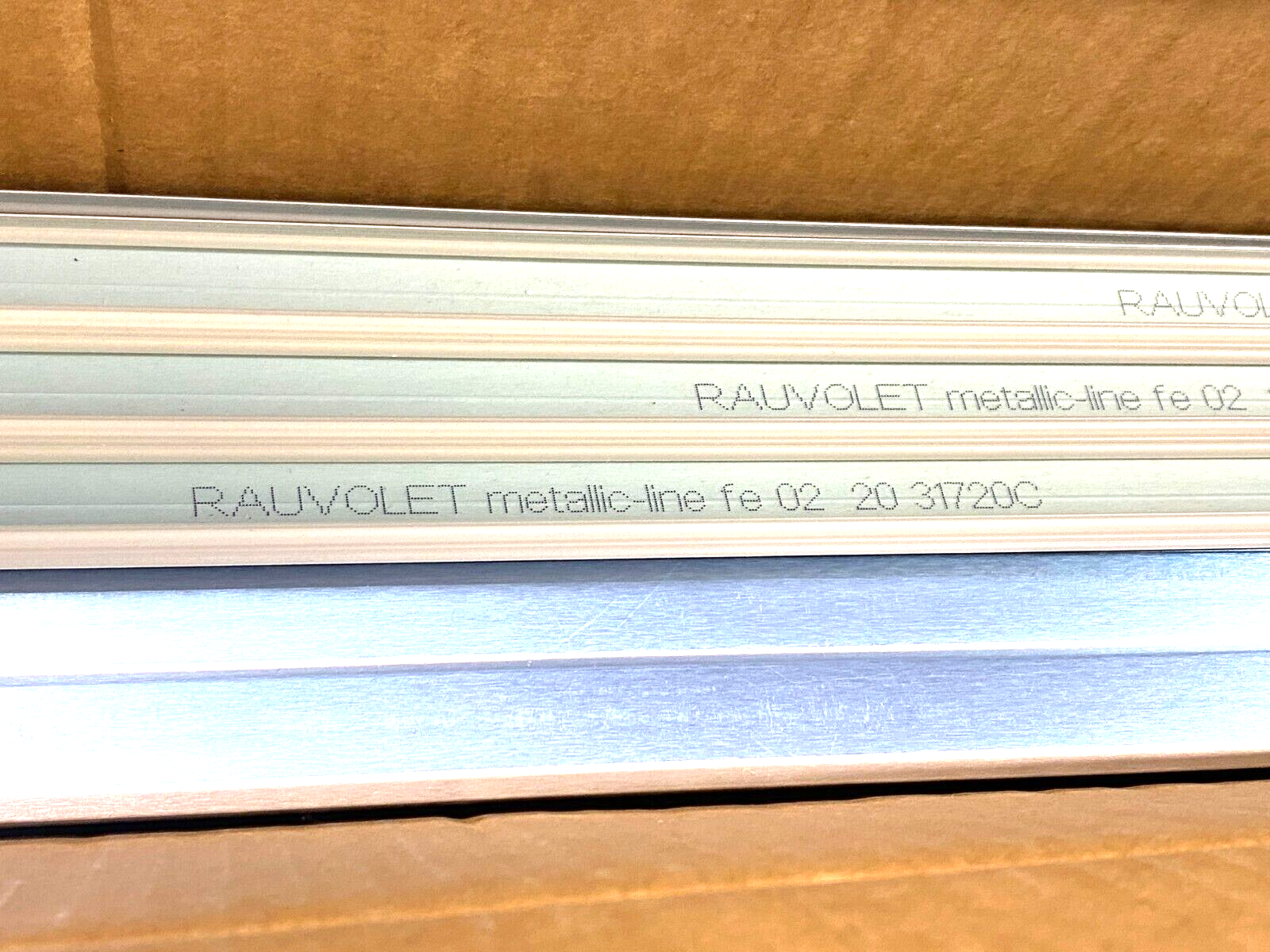 Tambour Door Pieces Kit 98-1/2" Long 360L Brushed Stainless 36 Pieces - Maverick Industrial Sales