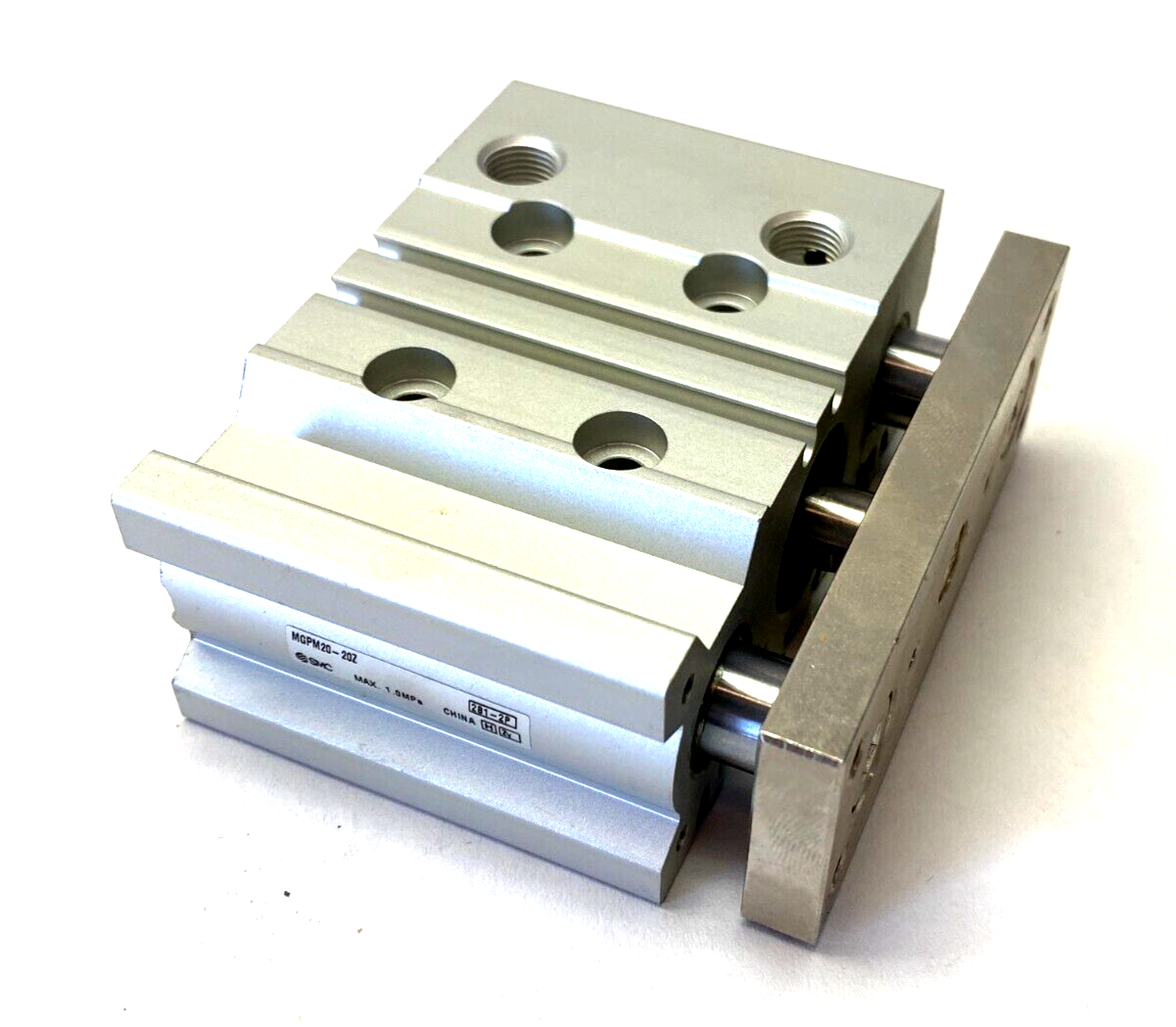 SMC MGPM20-20Z Pneumatic Compact Guide Cylinder 20mm Bore 20mm Stroke - Maverick Industrial Sales
