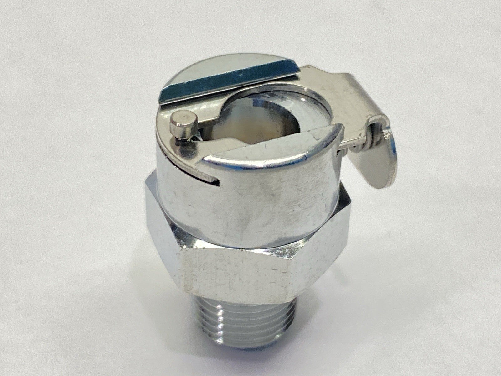FT-MCD10-02 | Omega Chrome Plated Brass Coupling 1/8" Flow - New - Maverick Industrial Sales