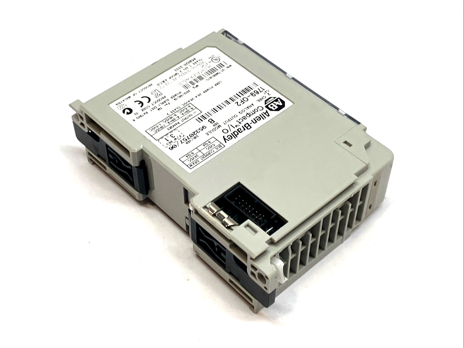 1769-OF2 | Allen-Bradley Analog Output Module 2-Ch 0–10V 4–20mA SER B - For parts or not working - Maverick Industrial Sales