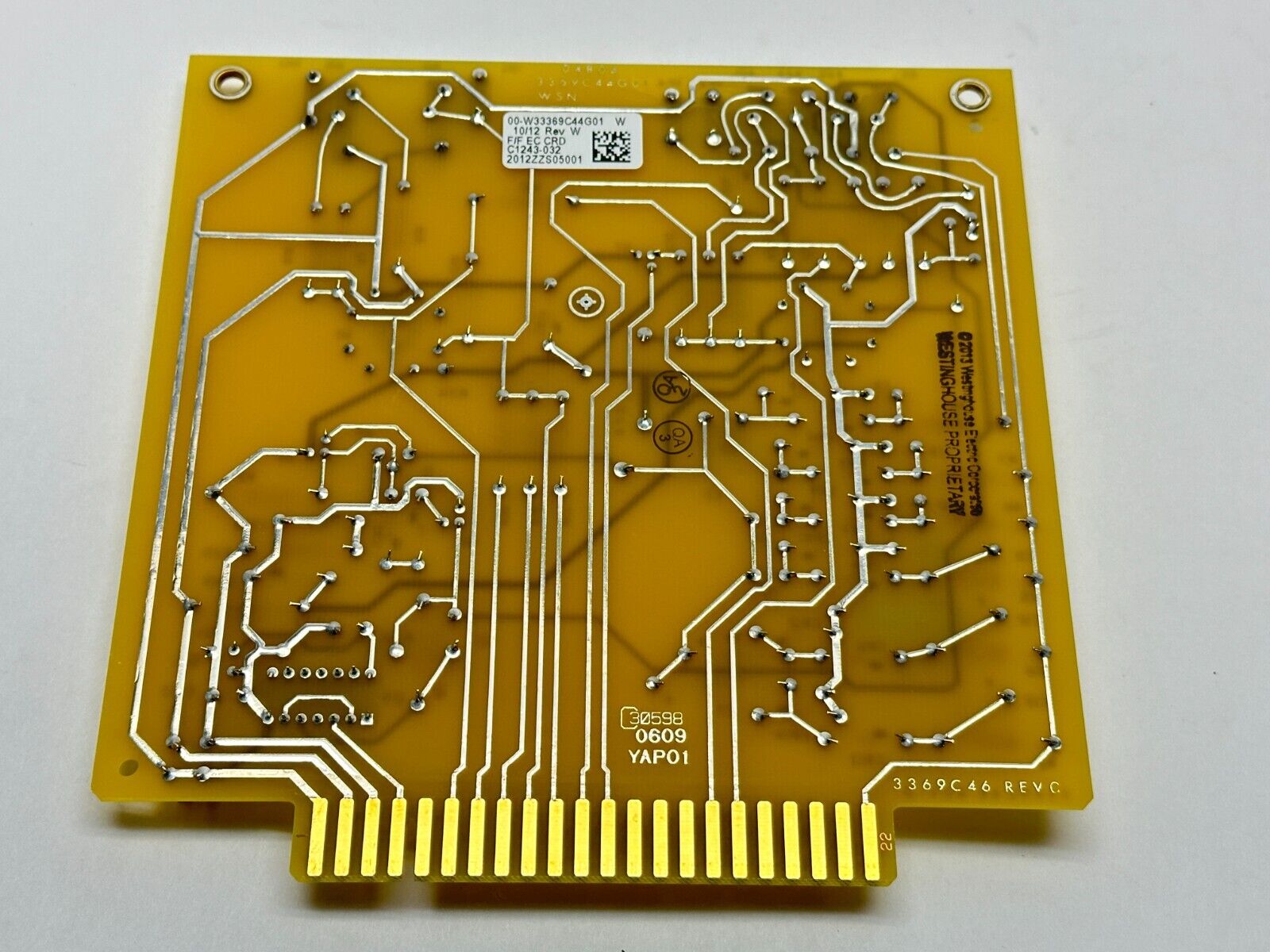 Westinghouse 00-W33369C44G01 Rev W F/F Drive Card 3369C44G01 C1243-032 - Maverick Industrial Sales