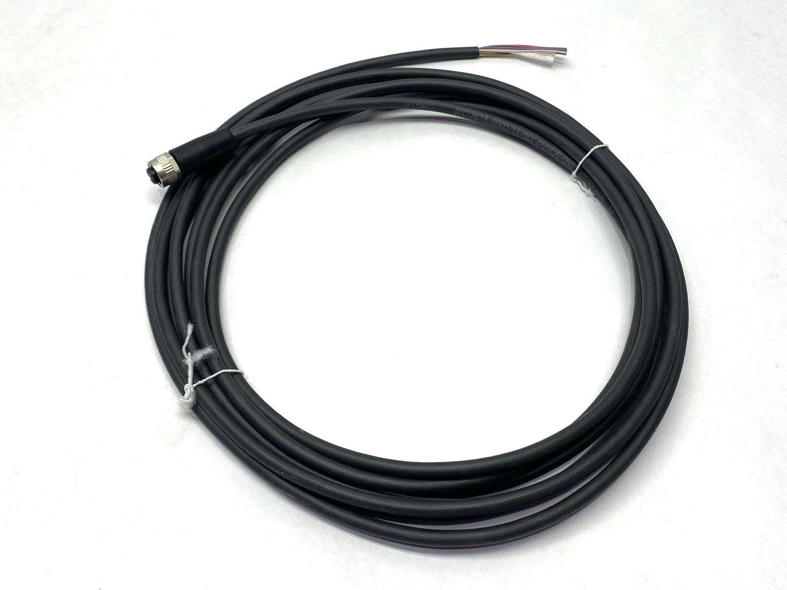 Balluff BCC M418-0000-1A-044-PX0825-050 Single-Ended M12 8-Pin F Cordset BCC06K2 - Maverick Industrial Sales