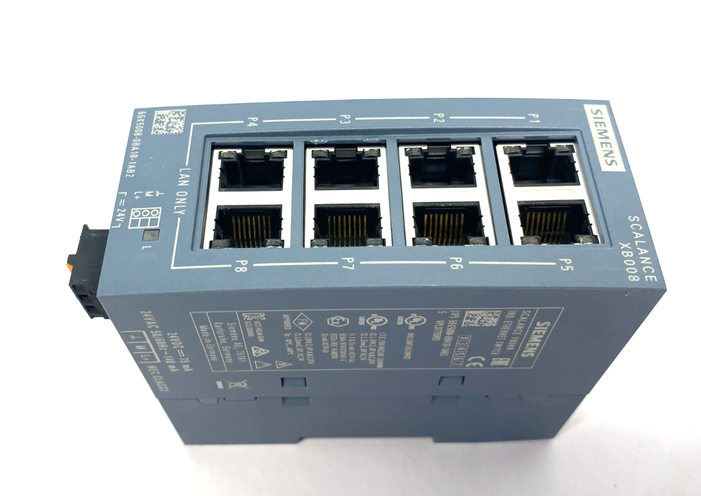 Siemens 6GK5008-0BA10-1AB2 SCALANCE XB008 Industrial Ethernet Switch 8-Port - Maverick Industrial Sales