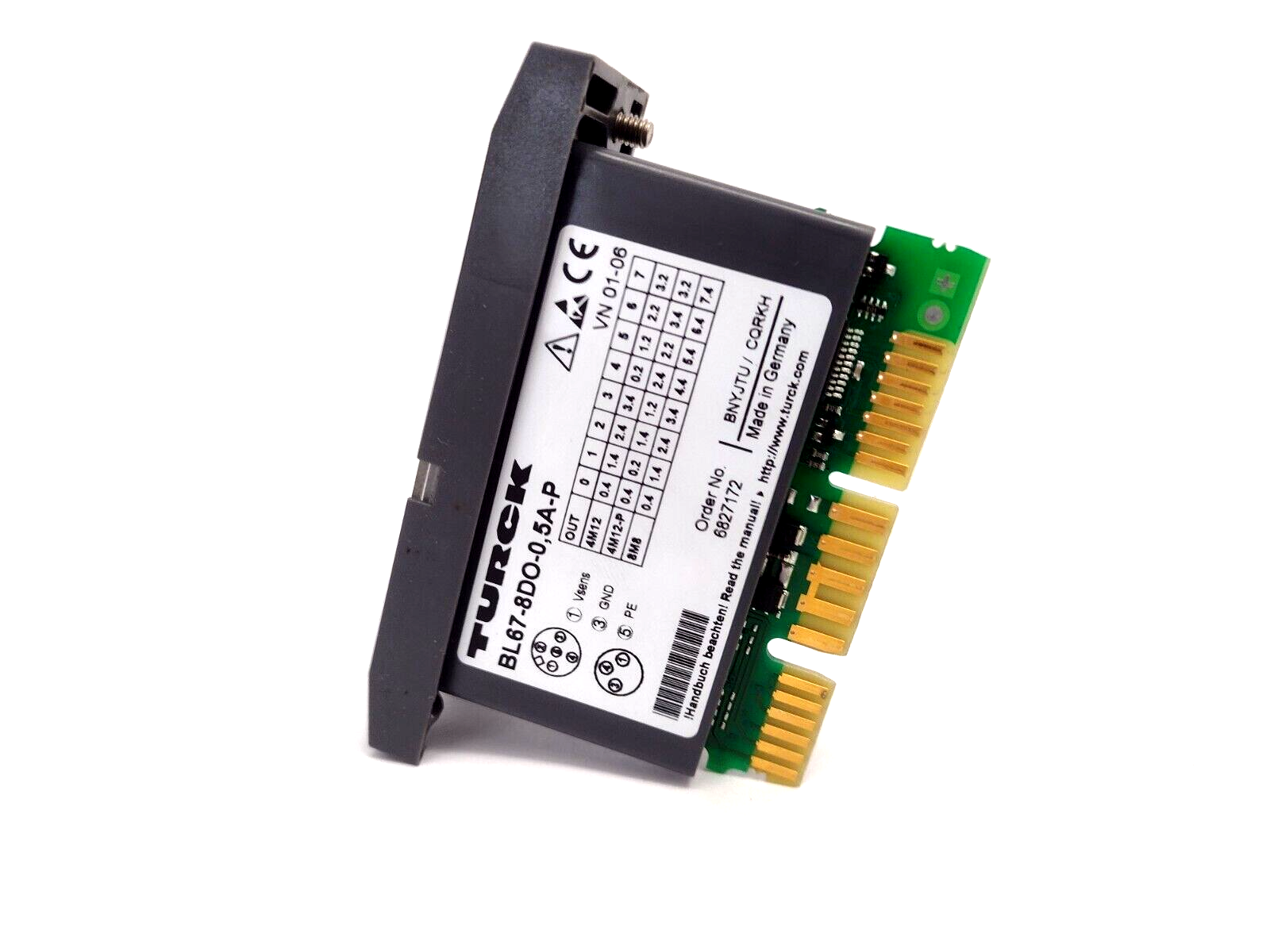 Turck BL67-8DO-0,5A-P Electronic Module, 8 Digital Outputs, PNP - Maverick Industrial Sales