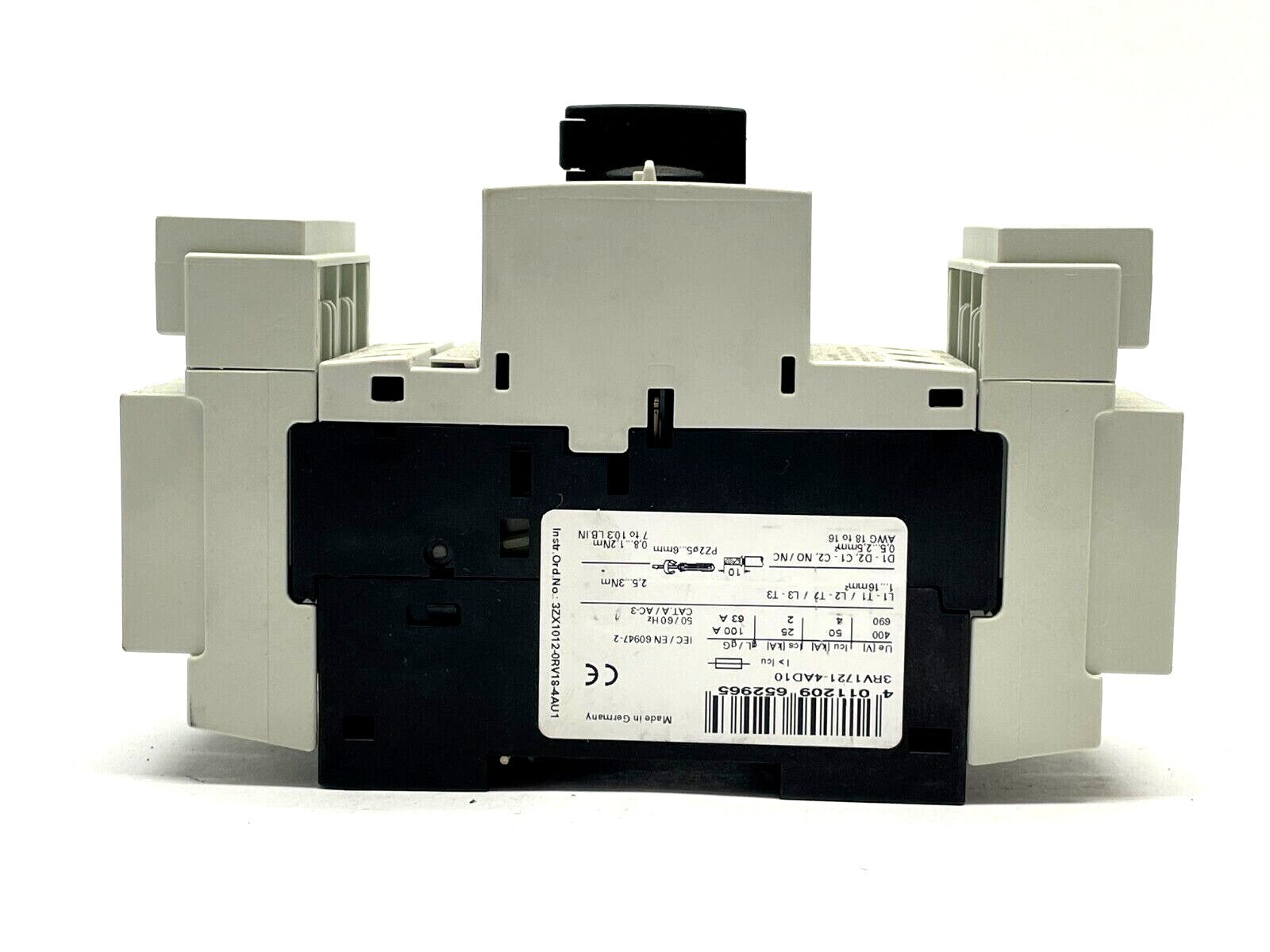 Siemens 3RV1721-4AD10 System Protection Circuit Breaker - Maverick Industrial Sales