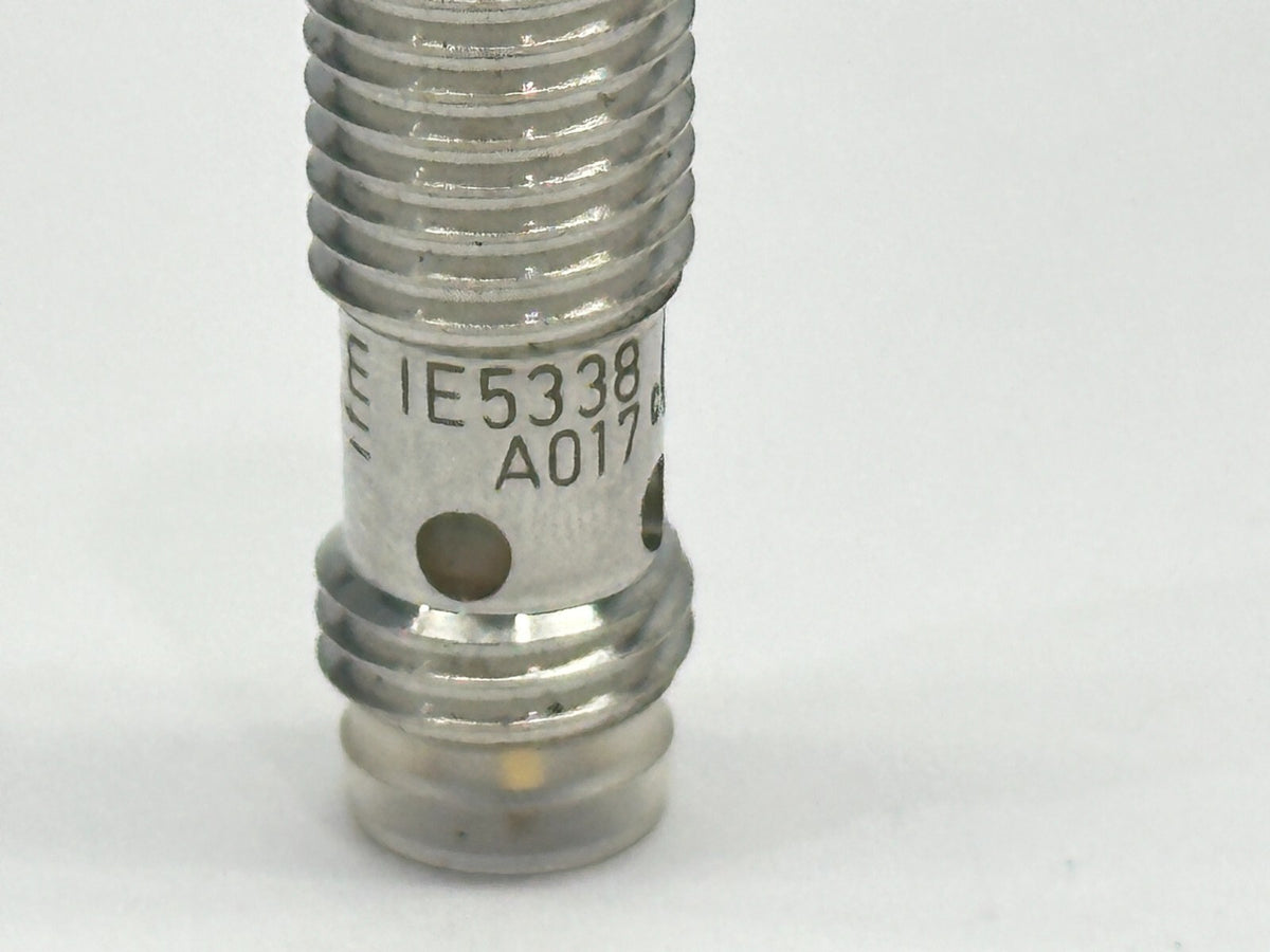 IE5338, IEBC003BASKG/AS | IFM IE5338 Inductive Proximity Sensor, M8 Thread, 3mm Range IEBC003BASKG/AS - New – Open box - Maverick Industrial Sales