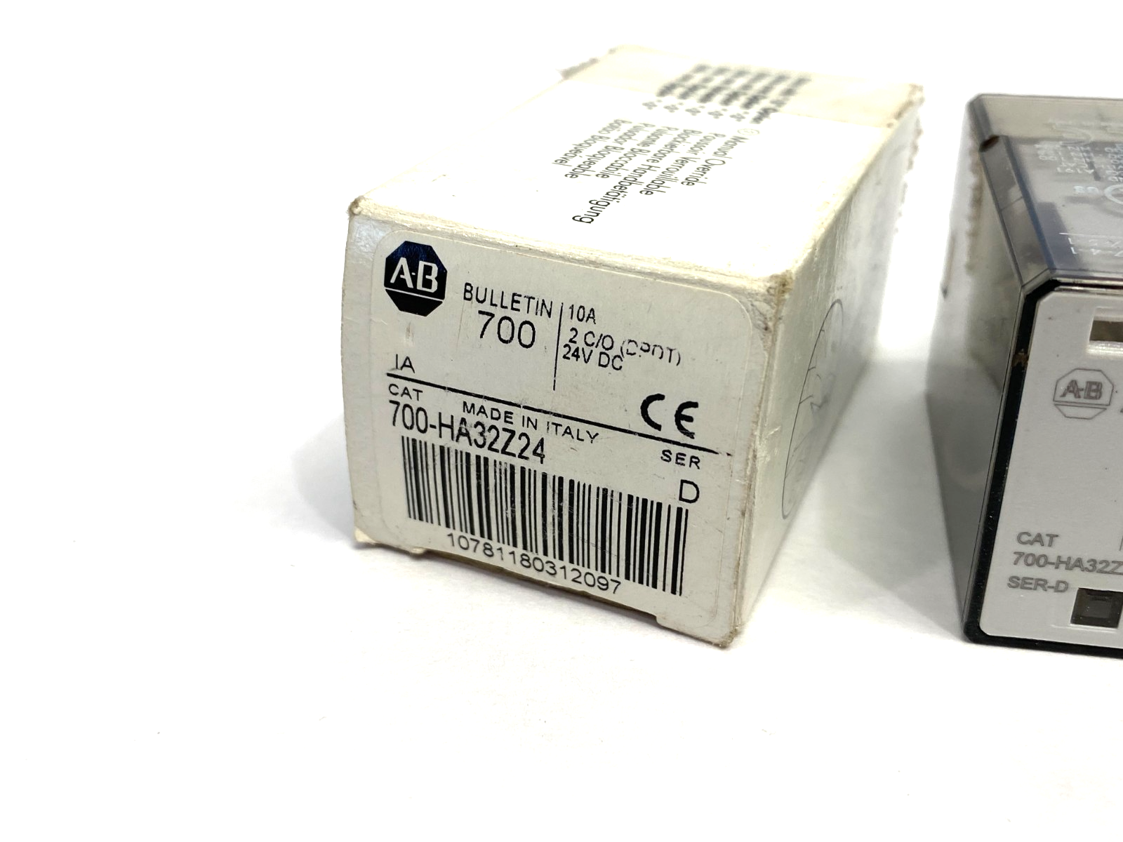 Allen Bradley 700-HA32Z24 Ser. D Direct Plug-In Relay 2 C/O 24VDC - Maverick Industrial Sales