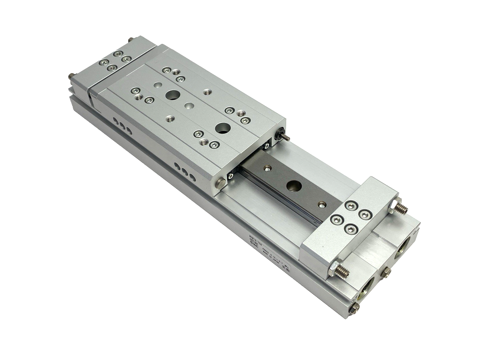 SMC MXW16-75B Guided Pneumatic Cylinder Slide Table 16mm Bore 75mm Stroke - Maverick Industrial Sales