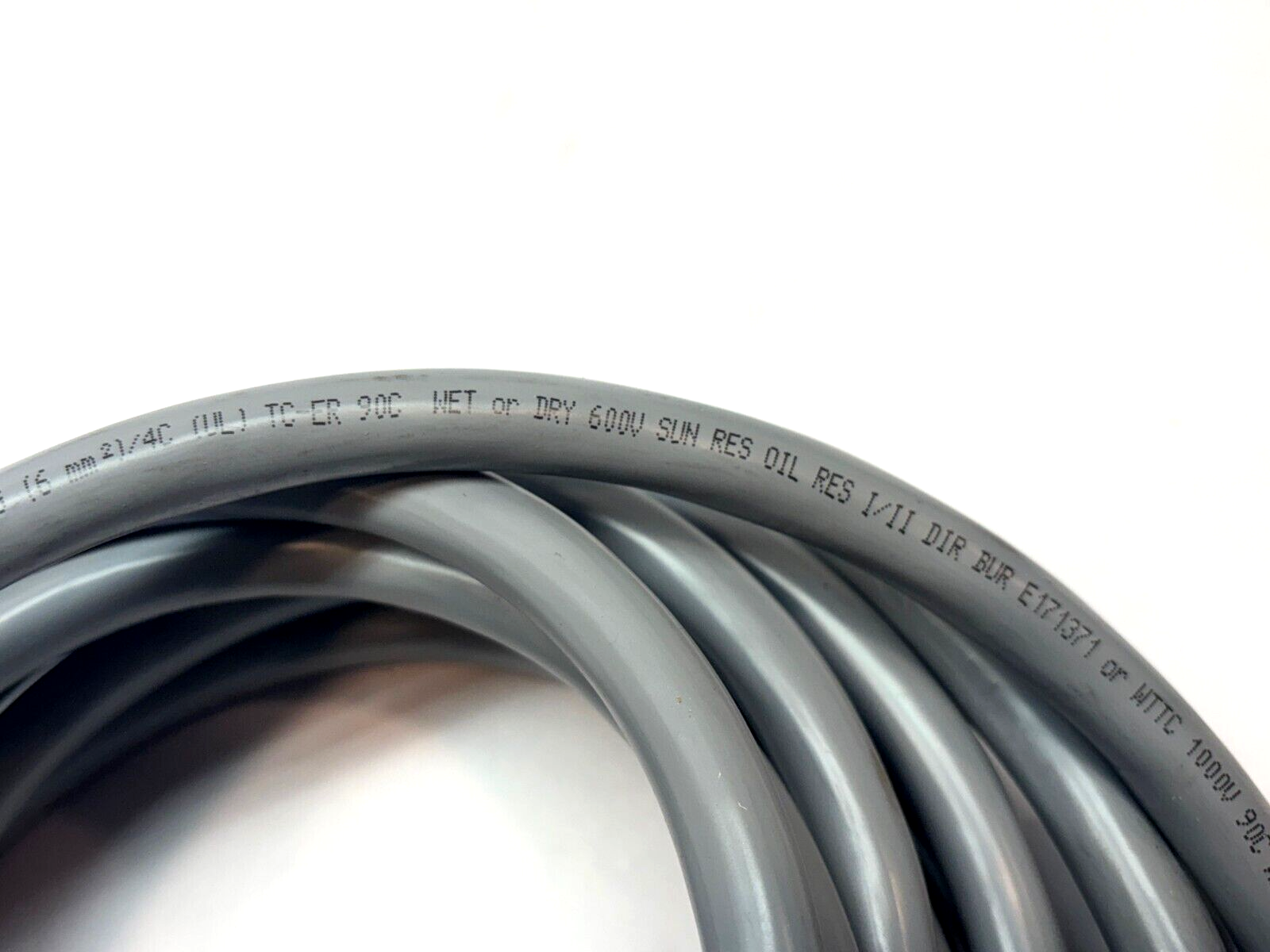 LAPP 601004 Cable OLFLEX 190 4G6 10/4C 20-FT 4C 10 AWG Gray - Maverick Industrial Sales