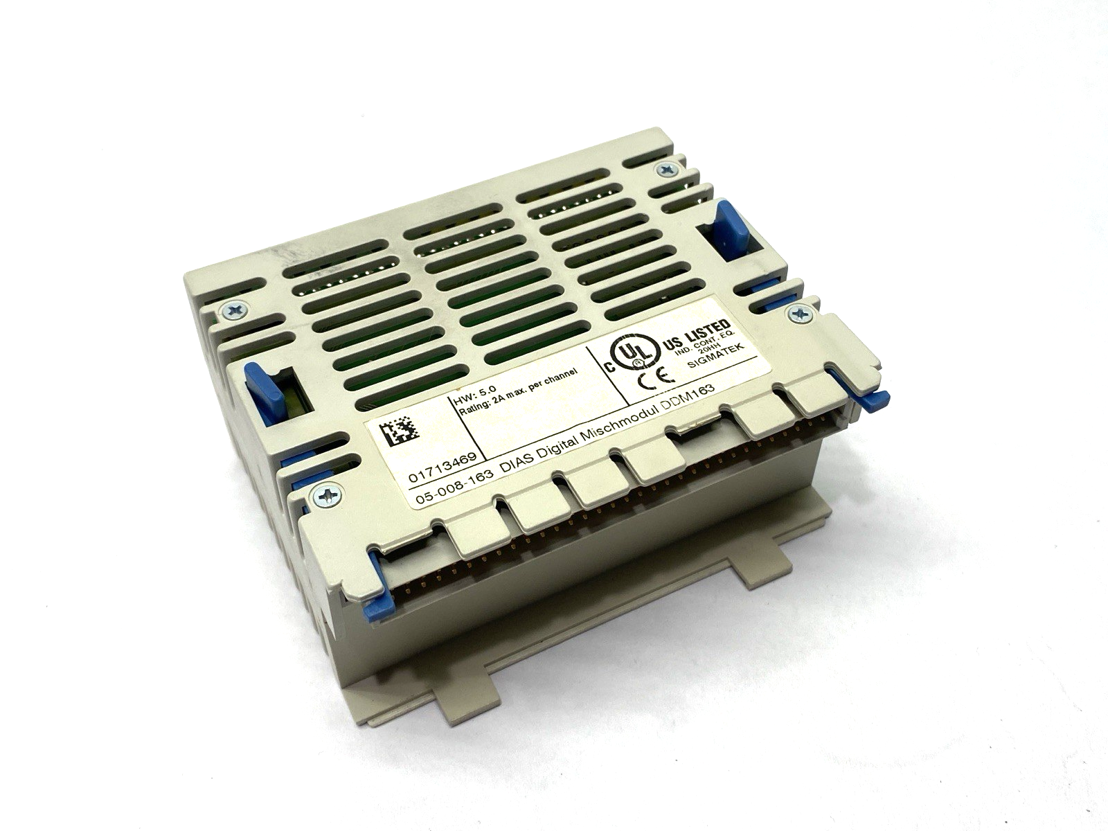 05-008-163 | Sigmatek DIAS Digital Conversion Module DDM 163 CRACKED PLASTIC - Used - Maverick Industrial Sales