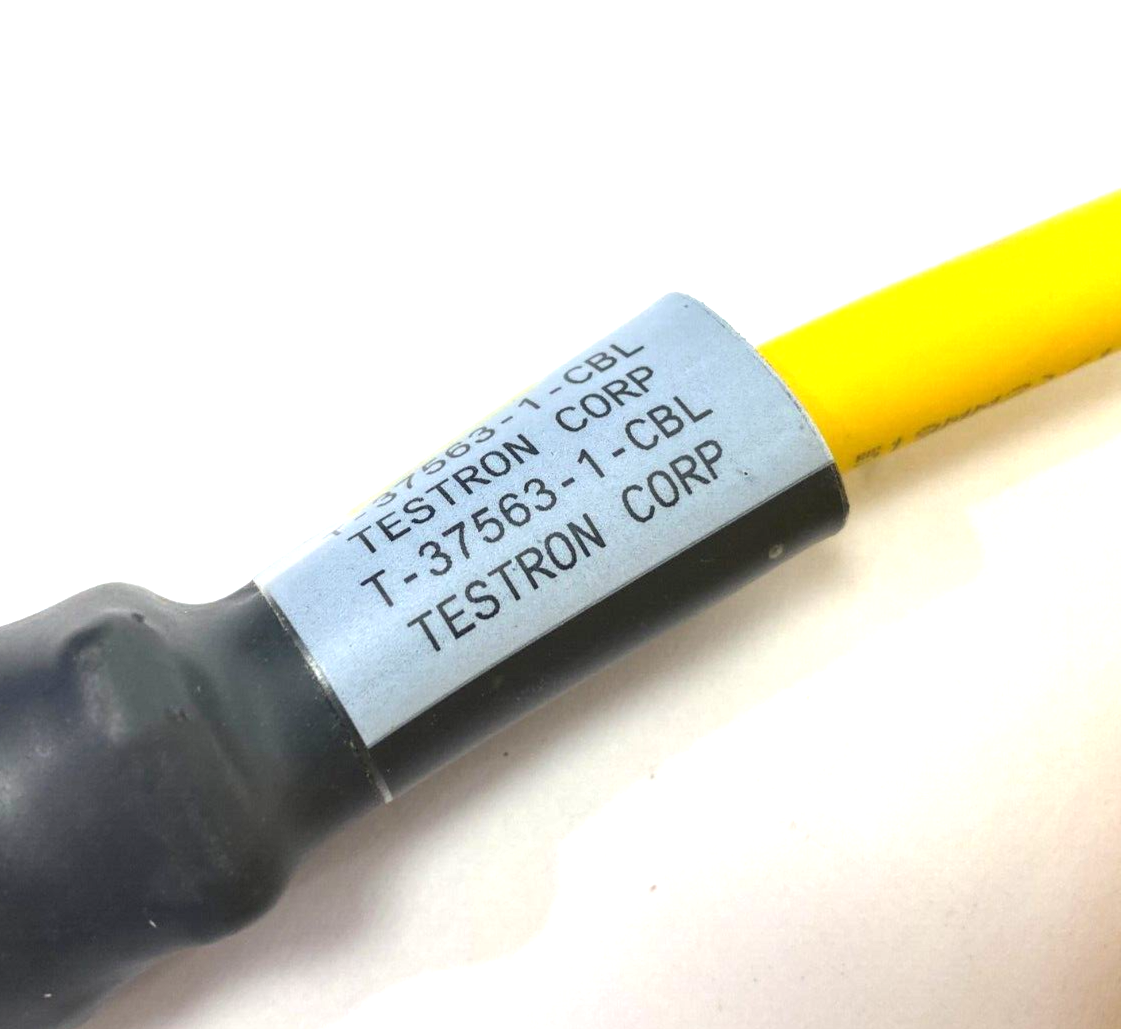 T-37563-1-CBL | Testron Super-Trex Dbl-Ended Control Cable 18-Pin Male to Female - New – Open box - Maverick Industrial Sales