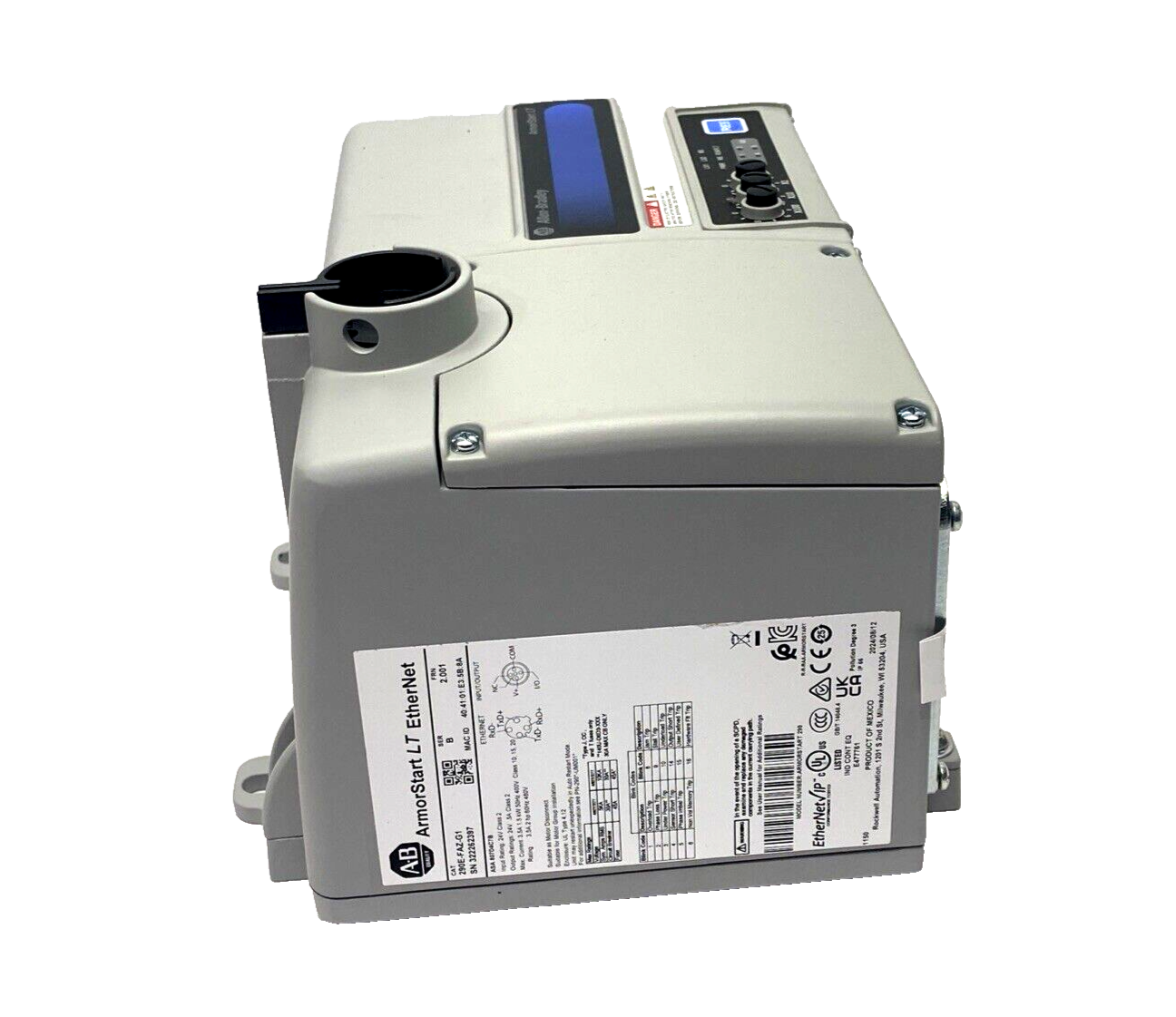 Allen Bradley 290E-FAZ-G1 Ser. B ArmorStart LT Direct Online Starter - Maverick Industrial Sales