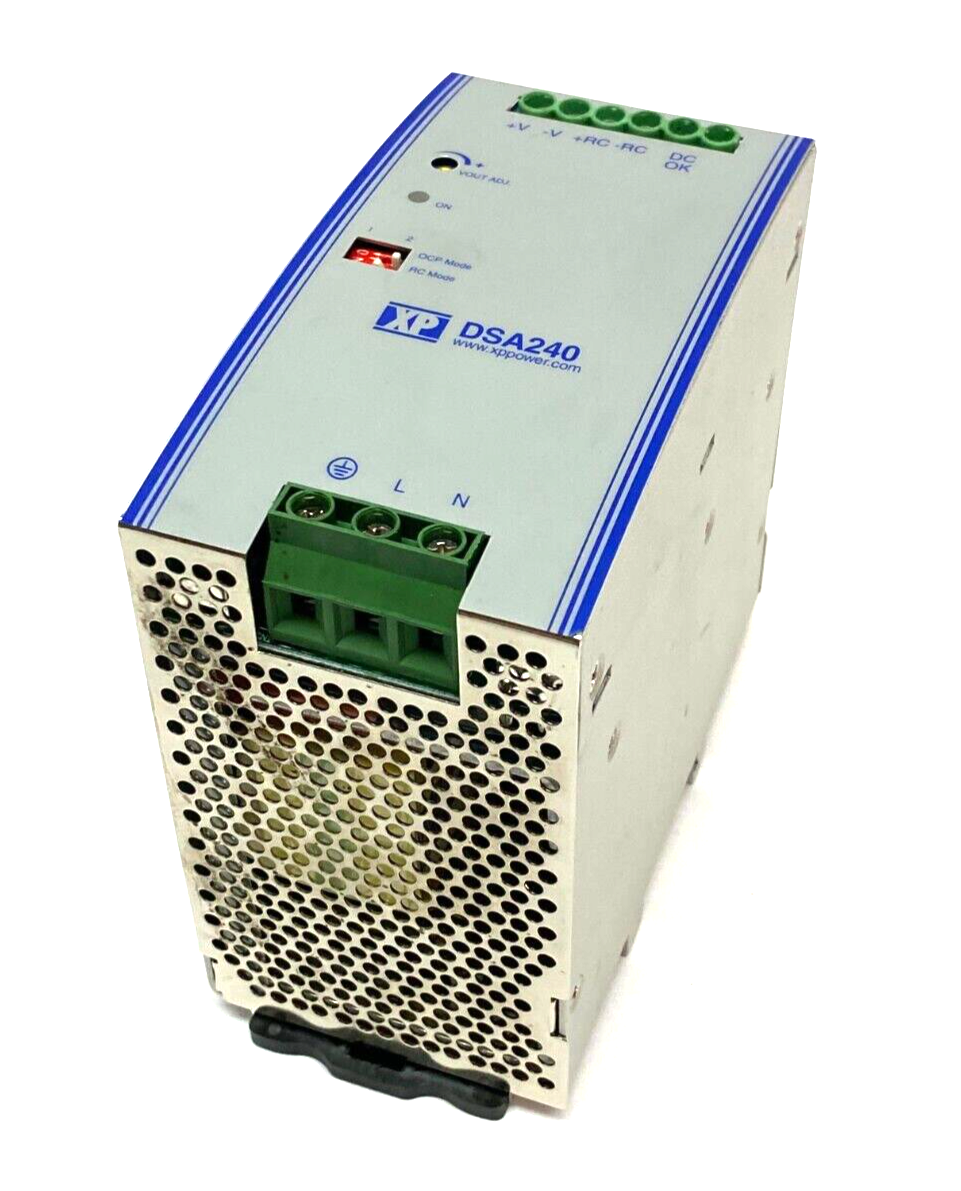 XP Power DSA240PS24 Power Supply 100-240VAC 50/60Hz Input 24V 10A Ouput - Maverick Industrial Sales