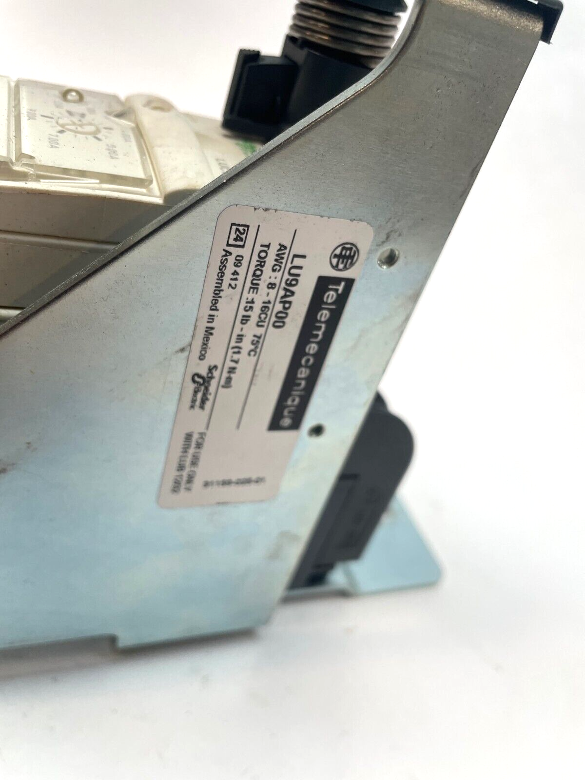 Schneider Electric LUCA12BL Starter Control Unit, LU9AP12 Handle LU9AP00 Bracket - Maverick Industrial Sales