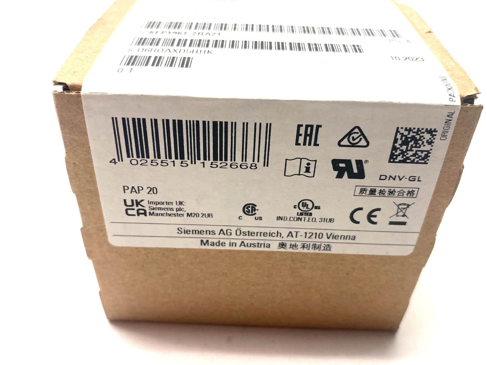 Siemens 6EP1961-2BA21 SITOP PSE200U Selectivity Module 4-Channel Output 24VDC - Maverick Industrial Sales