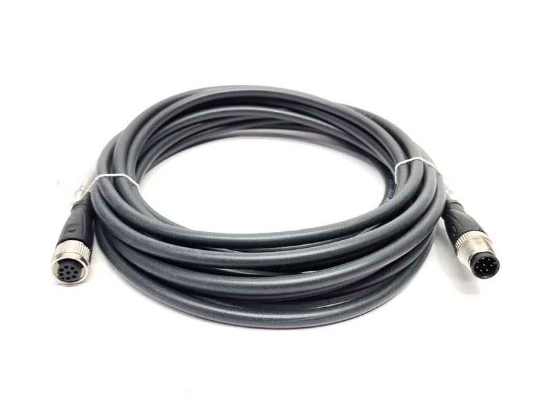 Pepperl+Fuchs V19-G-BK5M-PUR-U-V19-G Connection Cordset M12 8-Pin 5m 240775-0046 - Maverick Industrial Sales