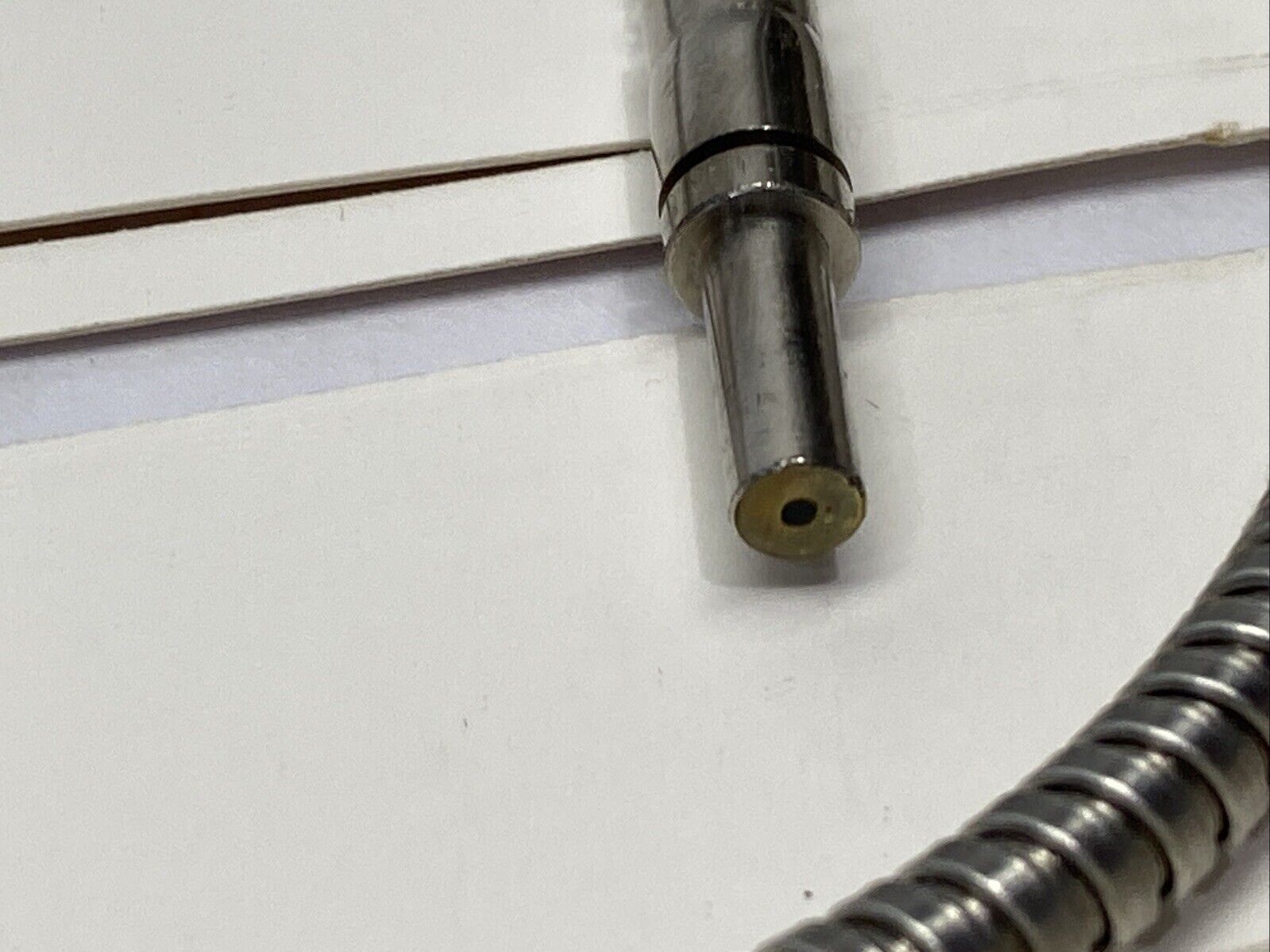 Tri-Tronics F-E-36AR Straight Glass Fiber Optic Light Guide 36" Length - Maverick Industrial Sales