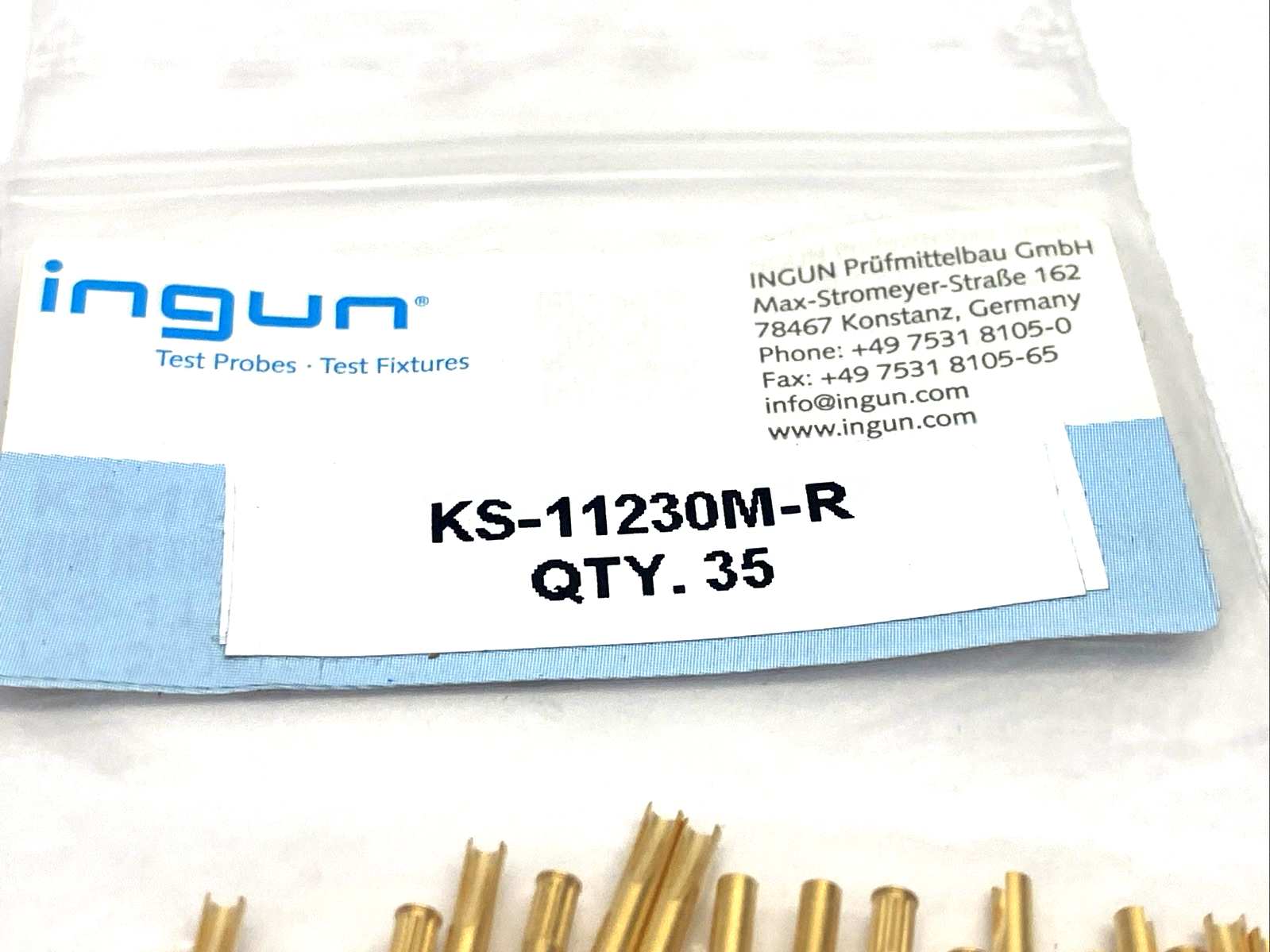 Ingun KS-112 30 M-R Test Probe Receptacle A Socket KS-11230M-R LOT OF 35 - Maverick Industrial Sales