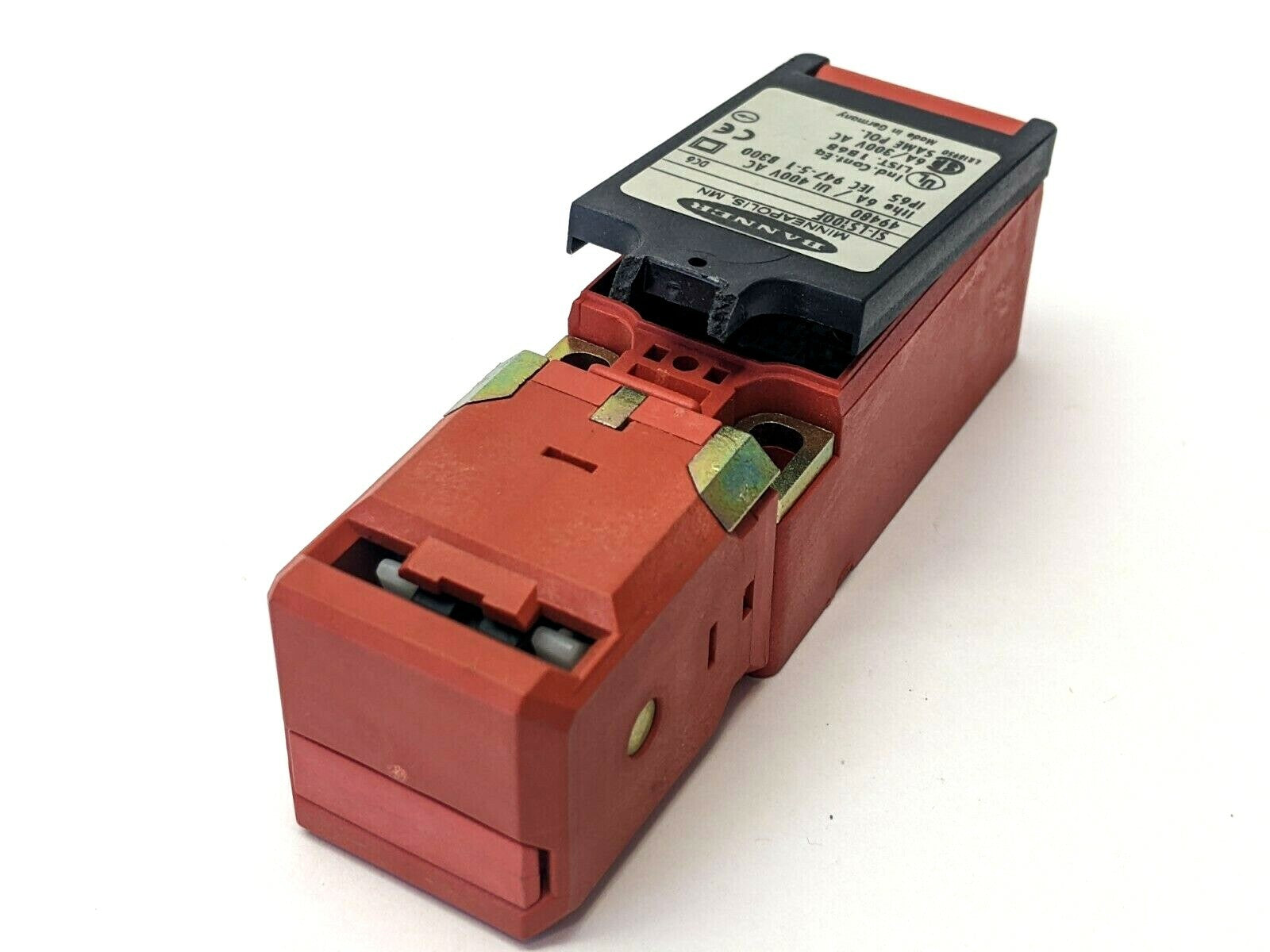 Banner SI-LS100F Limit-Style Machine Safety Switch Interlock 49480 BROKEN COVER - Maverick Industrial Sales