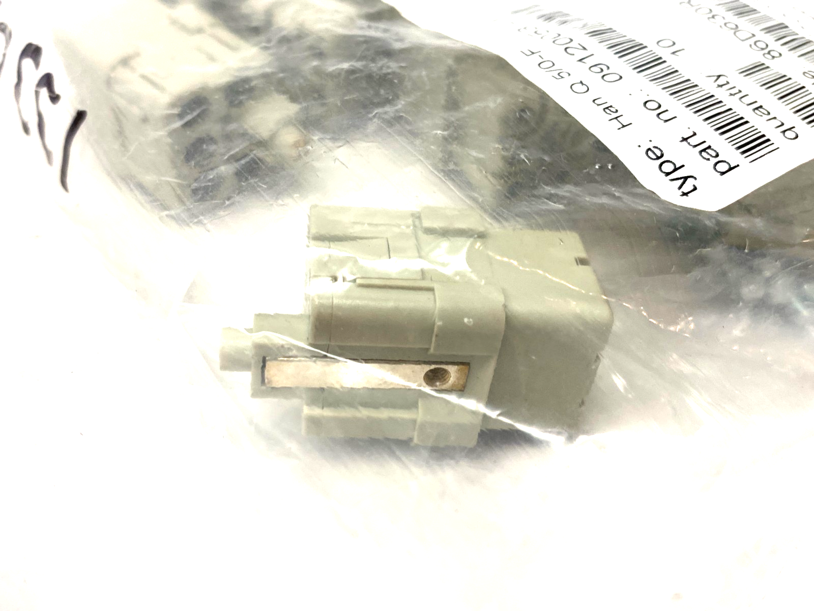 Harting 09120053101 Female Crimp Insert Han Q 5/0 PKG OF 10 - Maverick Industrial Sales