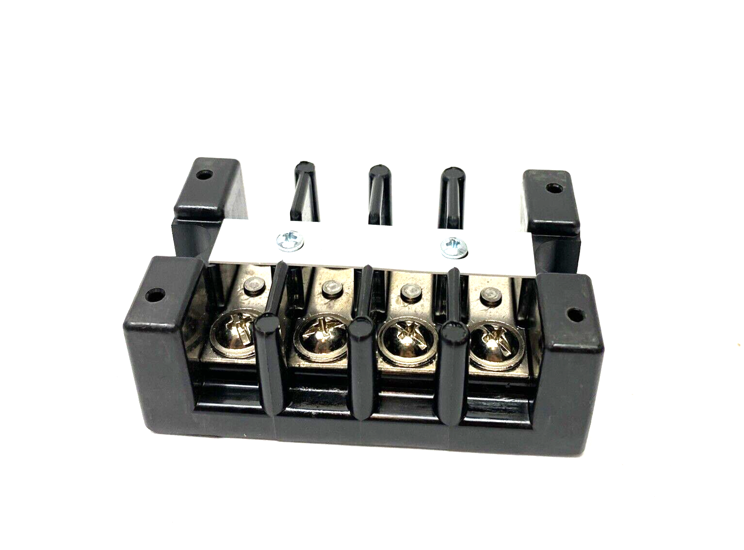 Marathon 1504 STD 75A Lugged Wire Terminal Strip 600V 30A 10-22 CU Solid - Maverick Industrial Sales