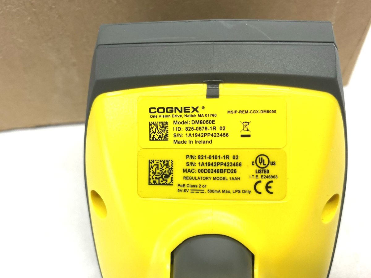 Cognex DMR-8050E-0200 DataMan Barcode Reader 825-0579-1R w/ 300-1122-5R Cable - Maverick Industrial Sales
