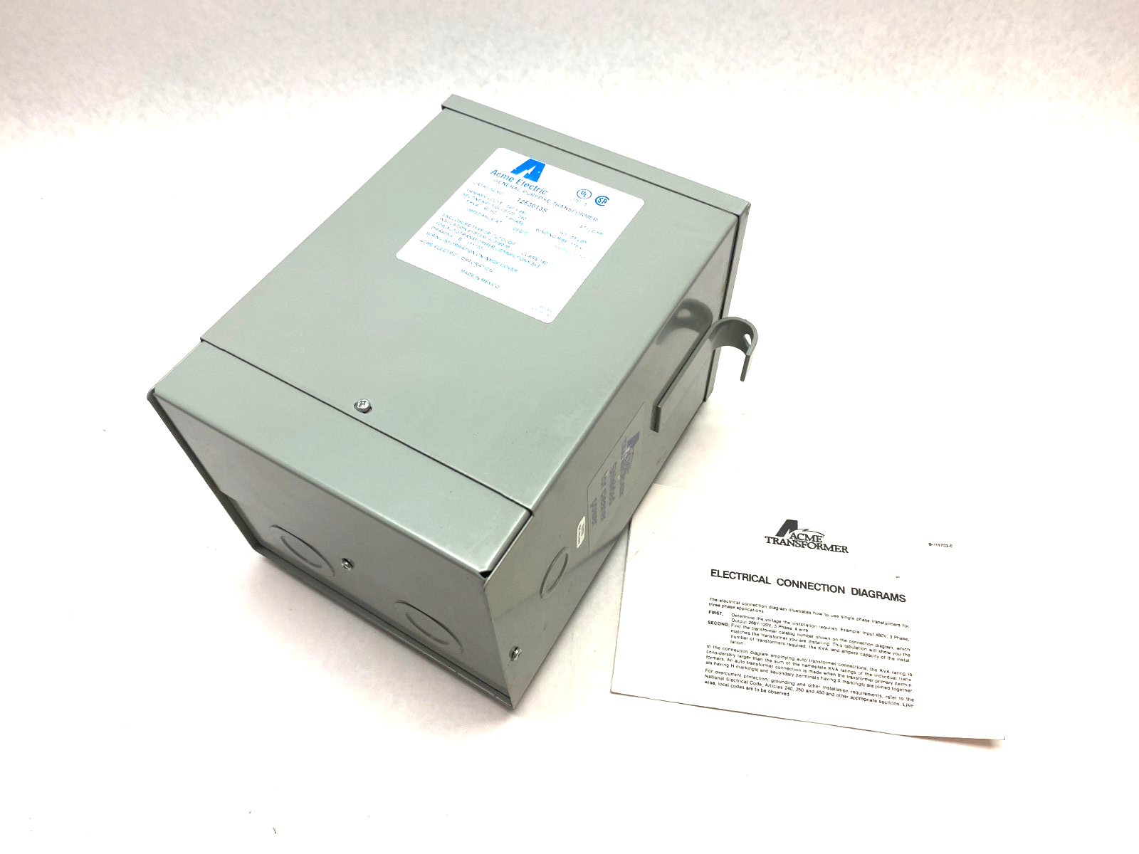 Acme Electric T253013S Dry Type Power Distribution Transformer - Maverick Industrial Sales