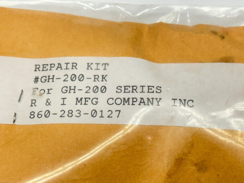 R & I GH-200-RK Repair Kit For GH-200 Series Gripper - Maverick Industrial Sales