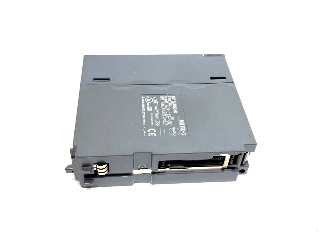 Mitsubishi QJ71E71-100 Ethernet I/F Communications Module 10Base-T/100Base-TX - Used - Maverick Industrial Sales