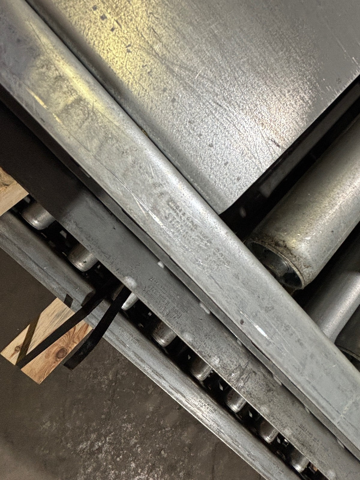 Mallard Manufacturing 192"L x 16"W Gravity Flow Racking, 16'L, LOT OF 18 - Maverick Industrial Sales