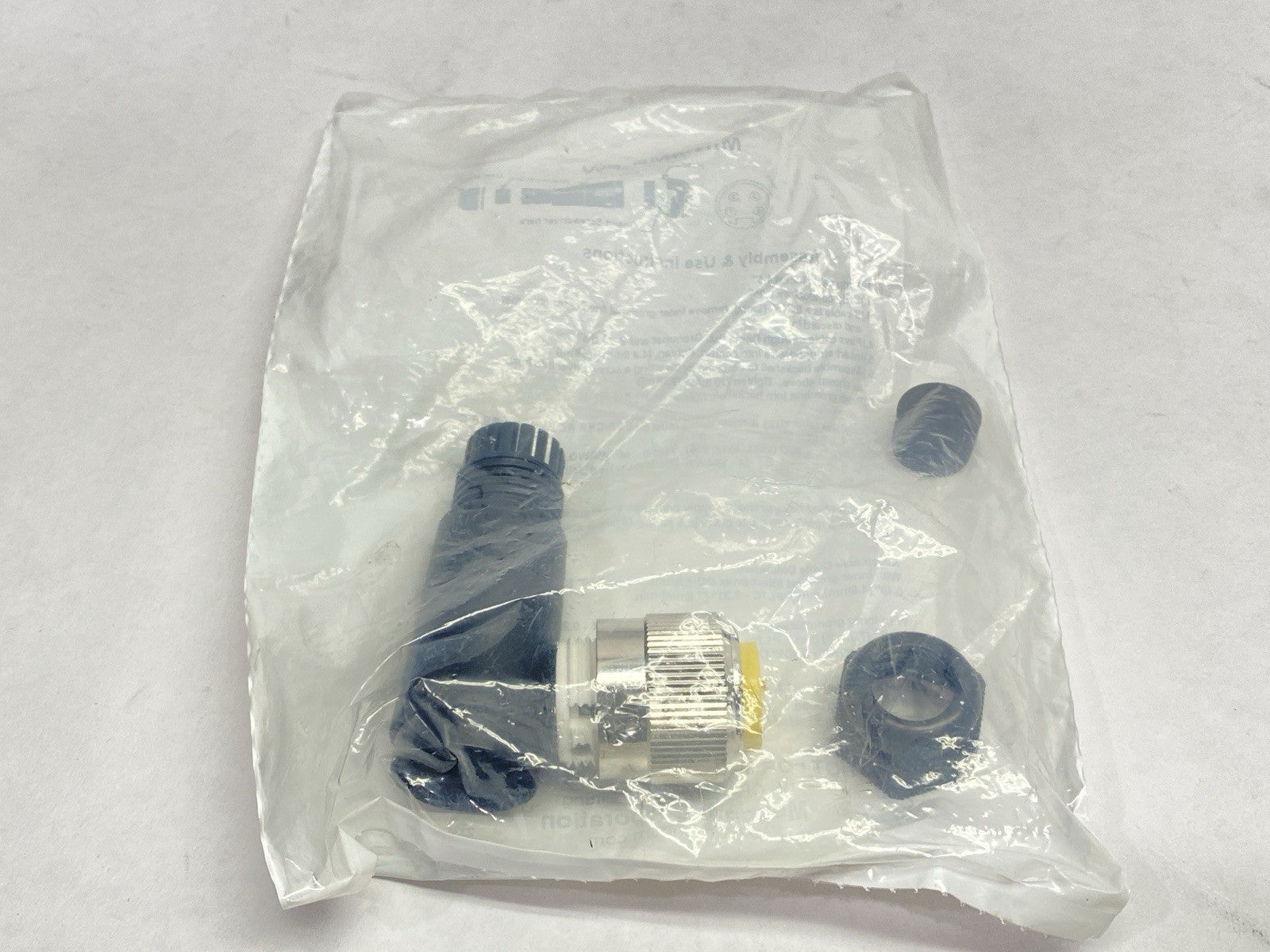 MIN-4MP-FW | Mencom Field Wireable Connector MIN Plug 4-Pole - New - Maverick Industrial Sales