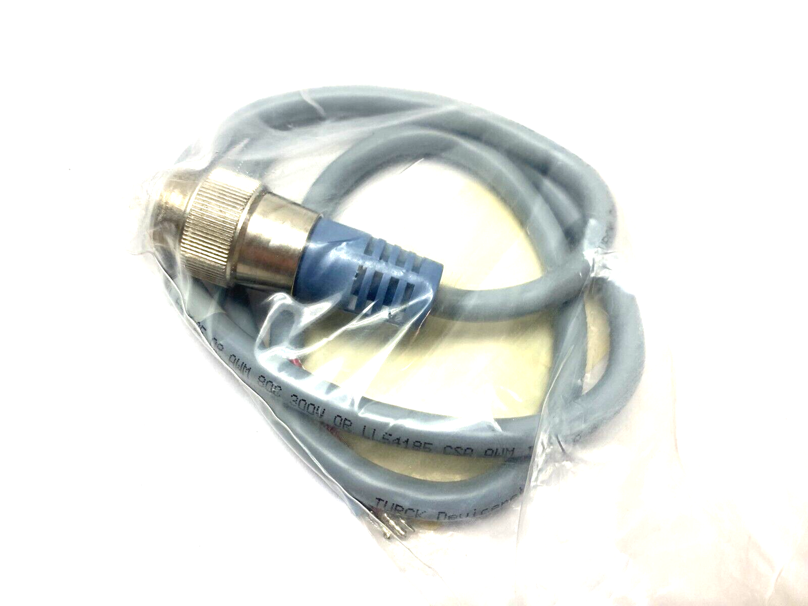 Turck RSM 5711-1M BusStop Single Ended Cordset Male 7/8"-16 UN U0134-07 - Maverick Industrial Sales