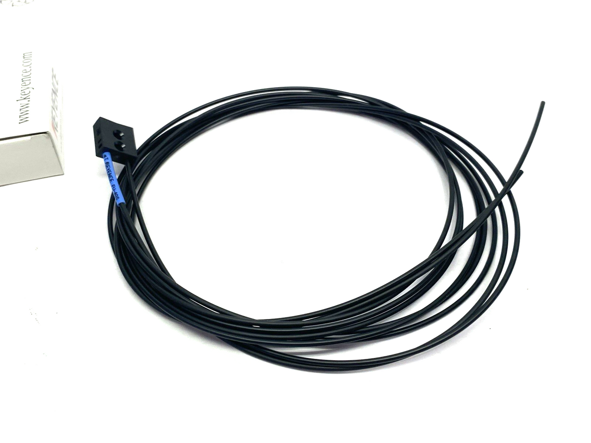 Keyence FU-40S Top-Beam Emitting Reflective Fiber Unit NO FIBER CUTTER - Maverick Industrial Sales