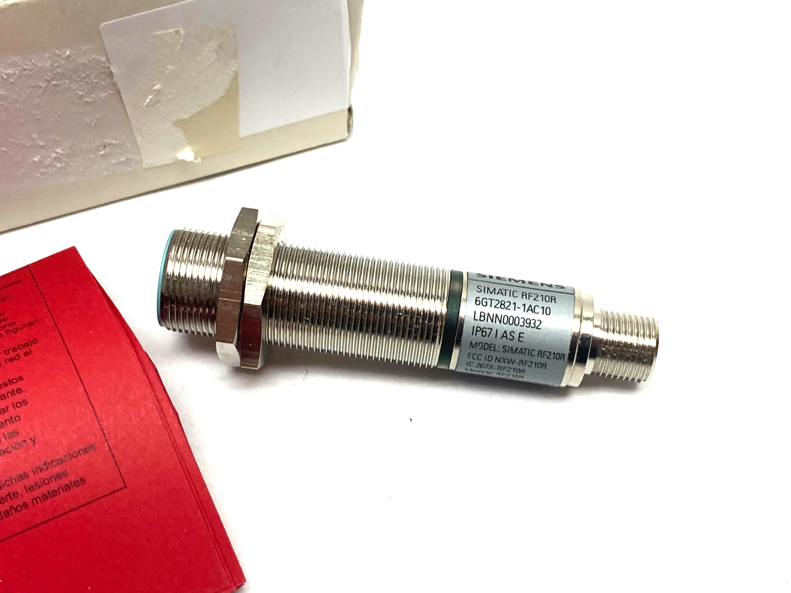 Siemens 6GT2821-1AC10 SIMATIC RF210R RF Reader RS422 Interface - Maverick Industrial Sales