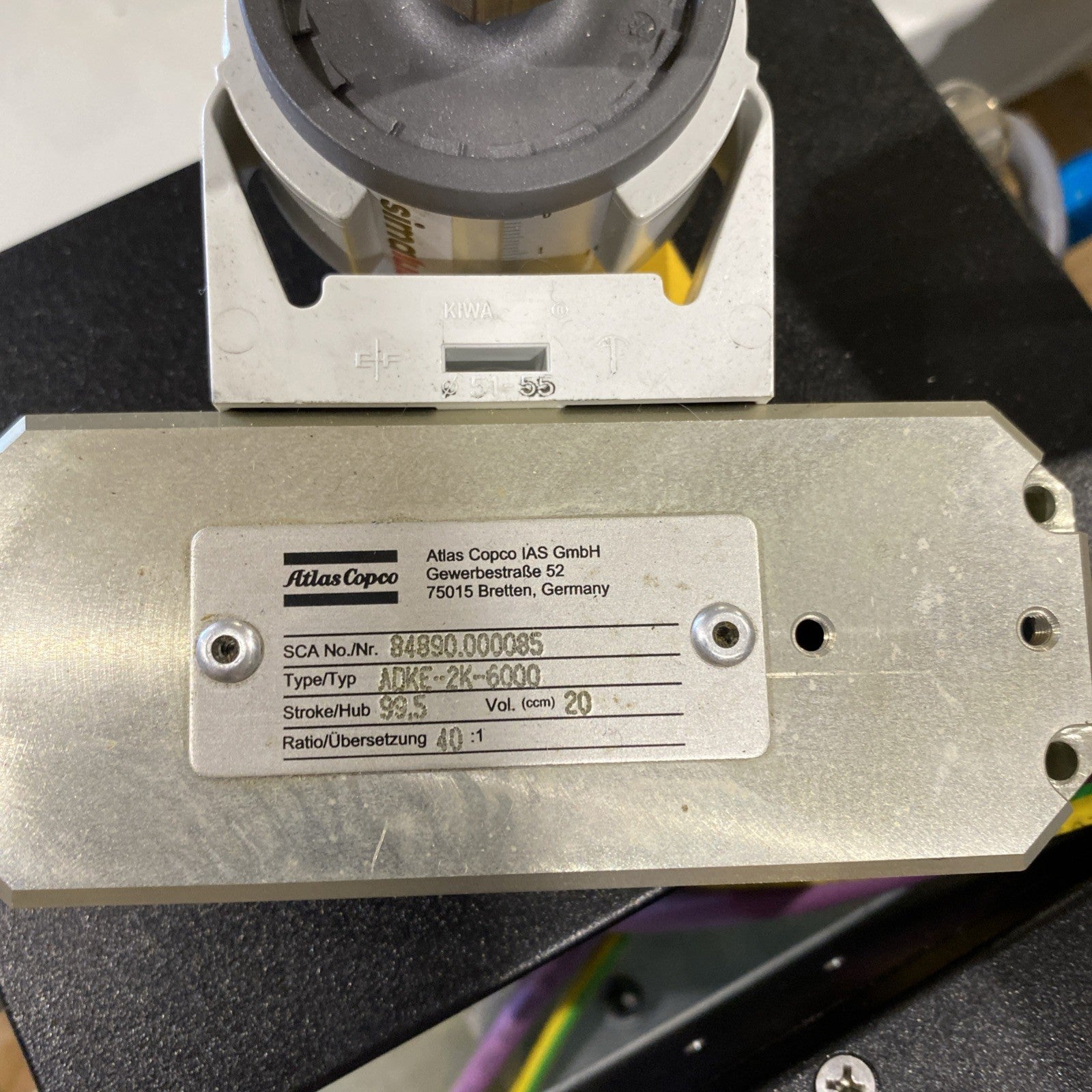 Atlas Copco 84890.000085 Tandem Meter, Needs Repair See Description - Maverick Industrial Sales