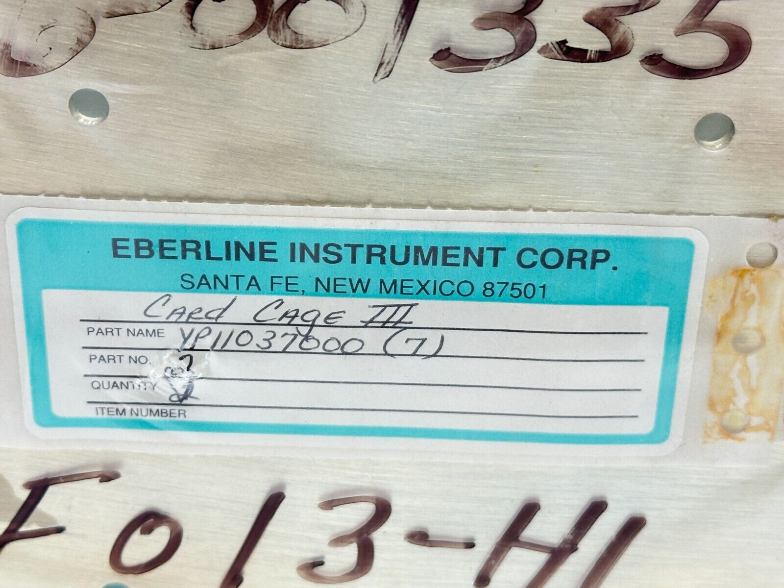 Eberline YP11037000 Card Cage III - Maverick Industrial Sales