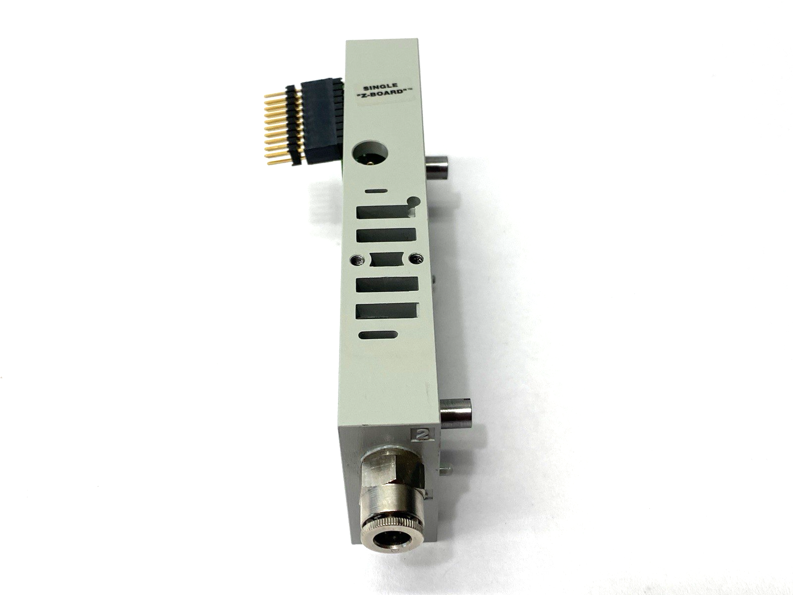 Numatics 006-206 Pneumatic Manifold 1/8" NPT w/ 256-151 Rev. G Single Z-Board - Maverick Industrial Sales