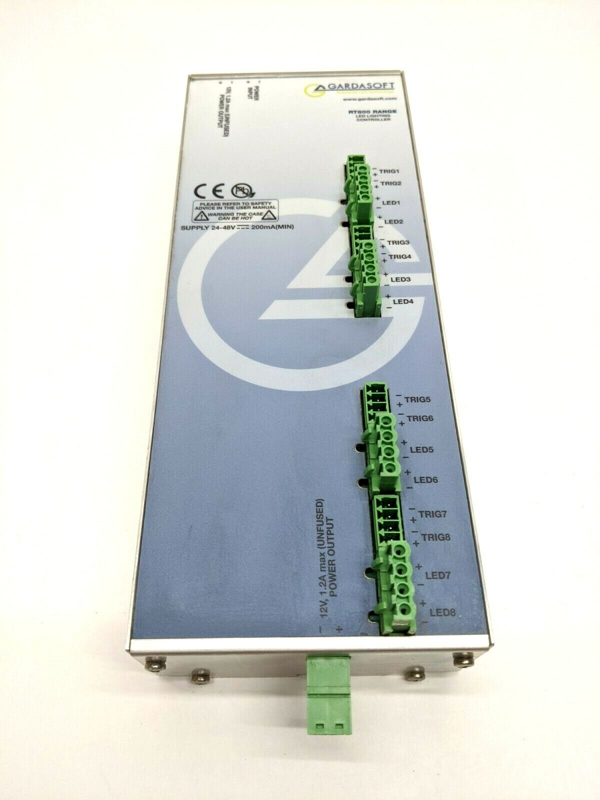 RT820F-2 | Gardasoft LED Lighting Controller for Machine Vision - Used - Maverick Industrial Sales