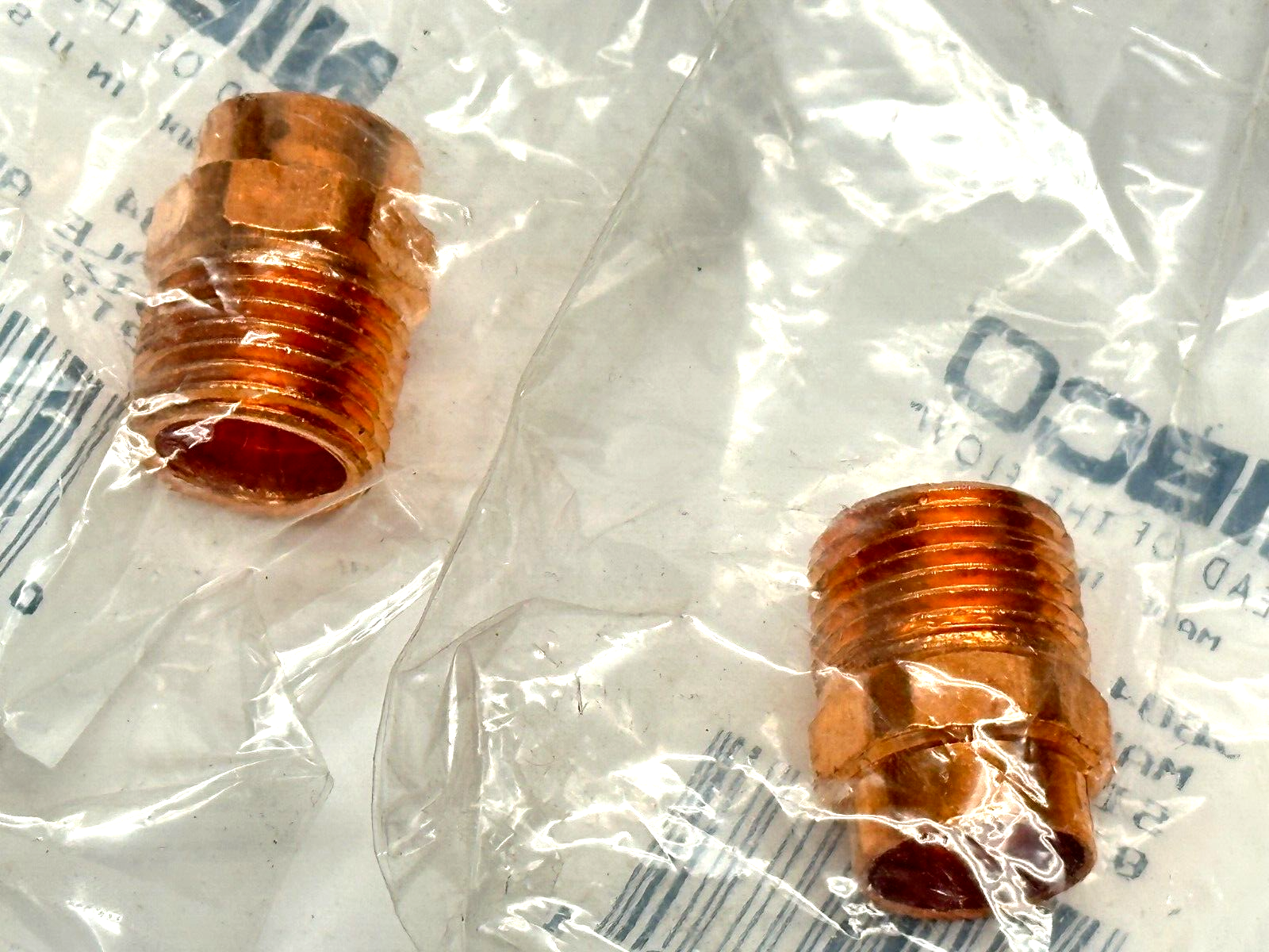 Nibco 604 1/2 Male Adapter CXM 1/2" LOT OF 2 - Maverick Industrial Sales