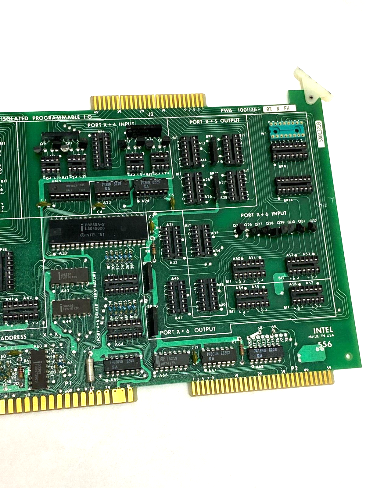 Intel PWA1001136-03N FH Rev K Optically Isolated Programmable I/O PWB 1001137-03 - Maverick Industrial Sales