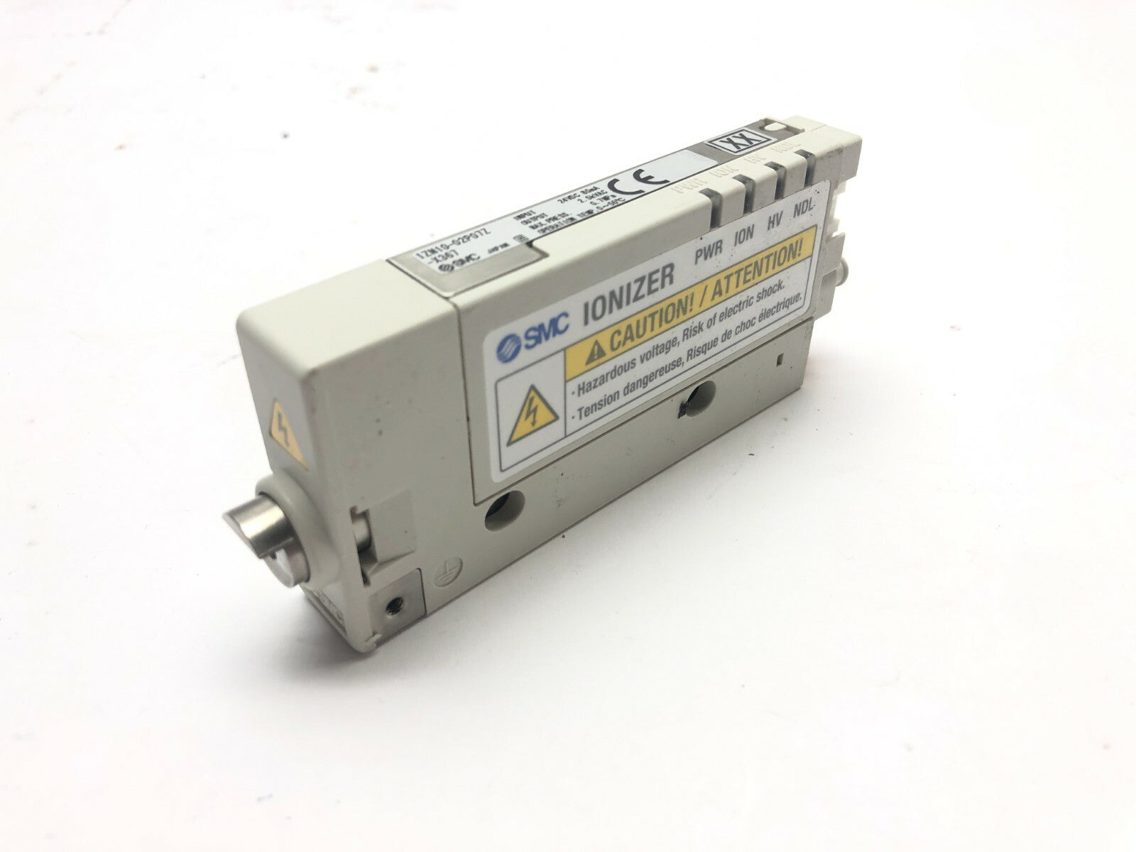 SMC IZN10-02P07Z-X367 Ionizer Nozzle Type 24VDC 80mA 2.5kVAC 0.7MPa - Maverick Industrial Sales