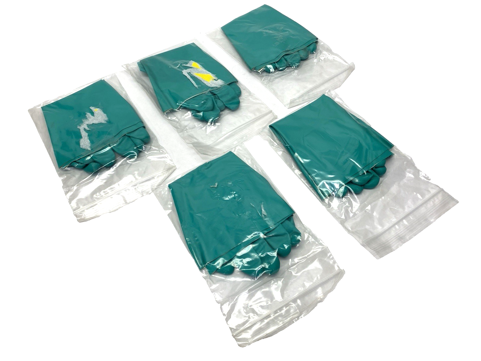 N/A | Industrial Chemical Work Gloves Medium LOT OF 5 - New - Maverick Industrial Sales