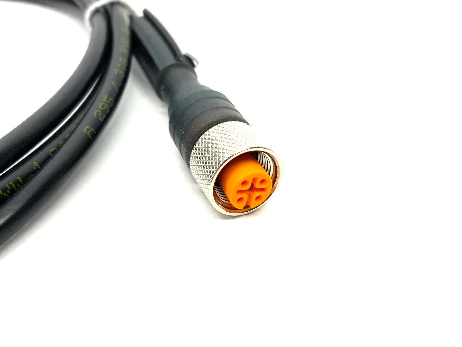 Lumberg RST 4-RKT 4-295/2M Double Ended Cordset M12 4-Pin Male to Female - Maverick Industrial Sales