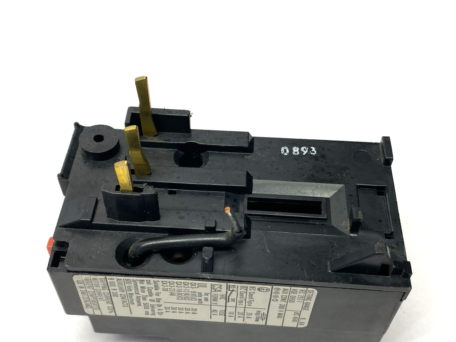 CT3K-12-9 | Sprecher+Schuh Overload Relay 6-9A - Used - Maverick Industrial Sales
