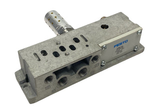 VABS-S4-1S-G14-R3 | Festo  Sub Valve Manifold Base Male M12 541063- Used