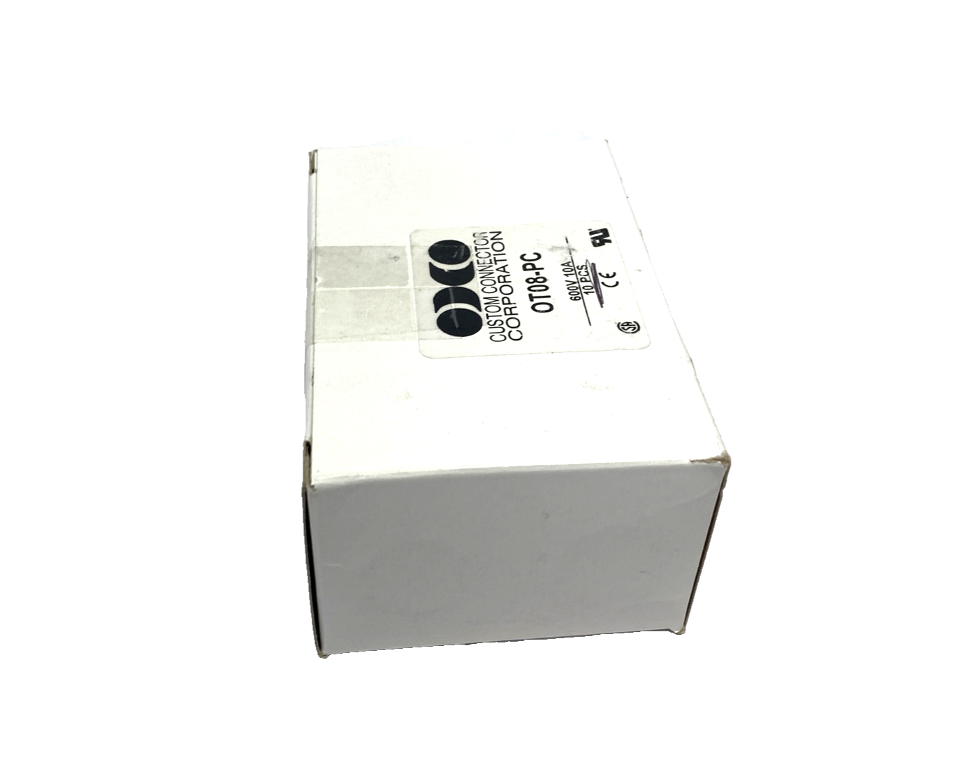Custom Connector OT08-PC Relay Socket 8-Pin 10A DIN Mount, BOX OF 10 - Maverick Industrial Sales