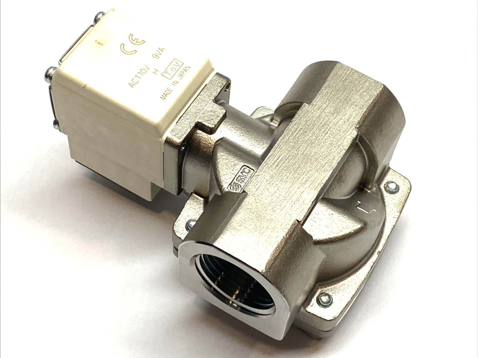 VXD255MJB | SMC 2-Port Solenoid Valve Heated Water Pilot Operated IP65 - New – Open box - Maverick Industrial Sales