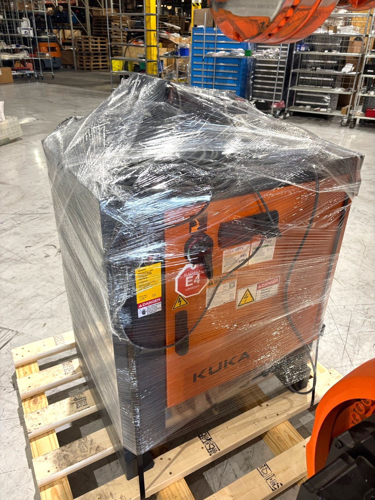 Kuka KR 210 R3100-2 / FLR Robot System w/ KR C4 NA UL Cabinet Controller, 2021 - Maverick Industrial Sales