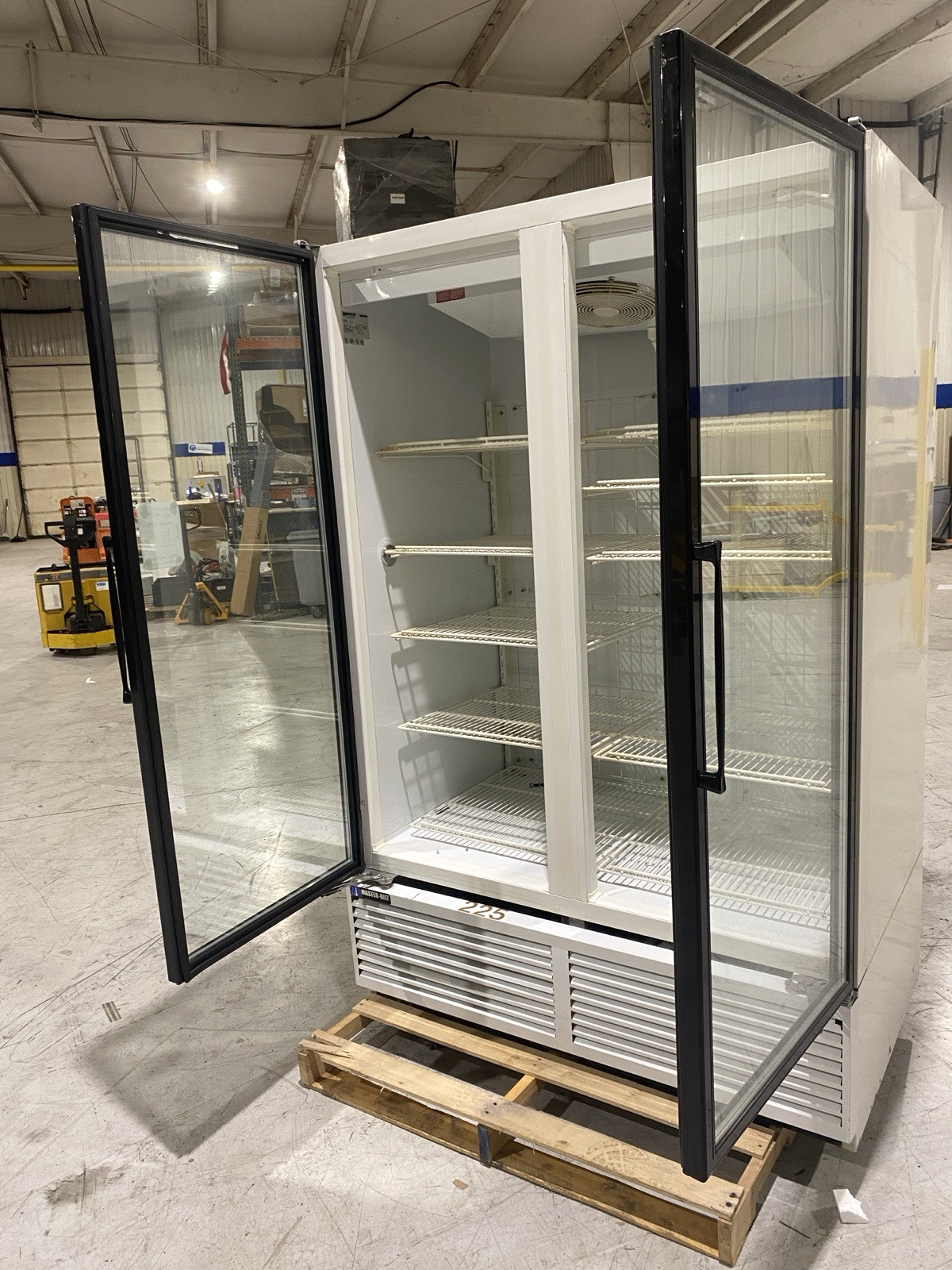 Master-Bilt BMG-48 2 Door Commercial Refrigerator Cooler. FOR PARTS OR REPAIR - Maverick Industrial Sales